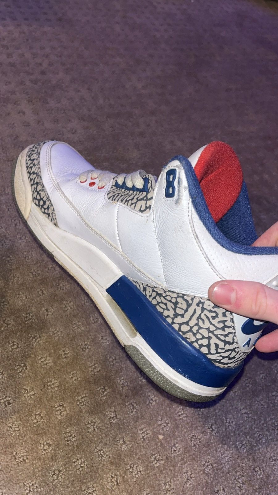 Jordan Brand Jordan 3 “true blue” Size US 8.5 / EU 41-42 - 4 Thumbnail