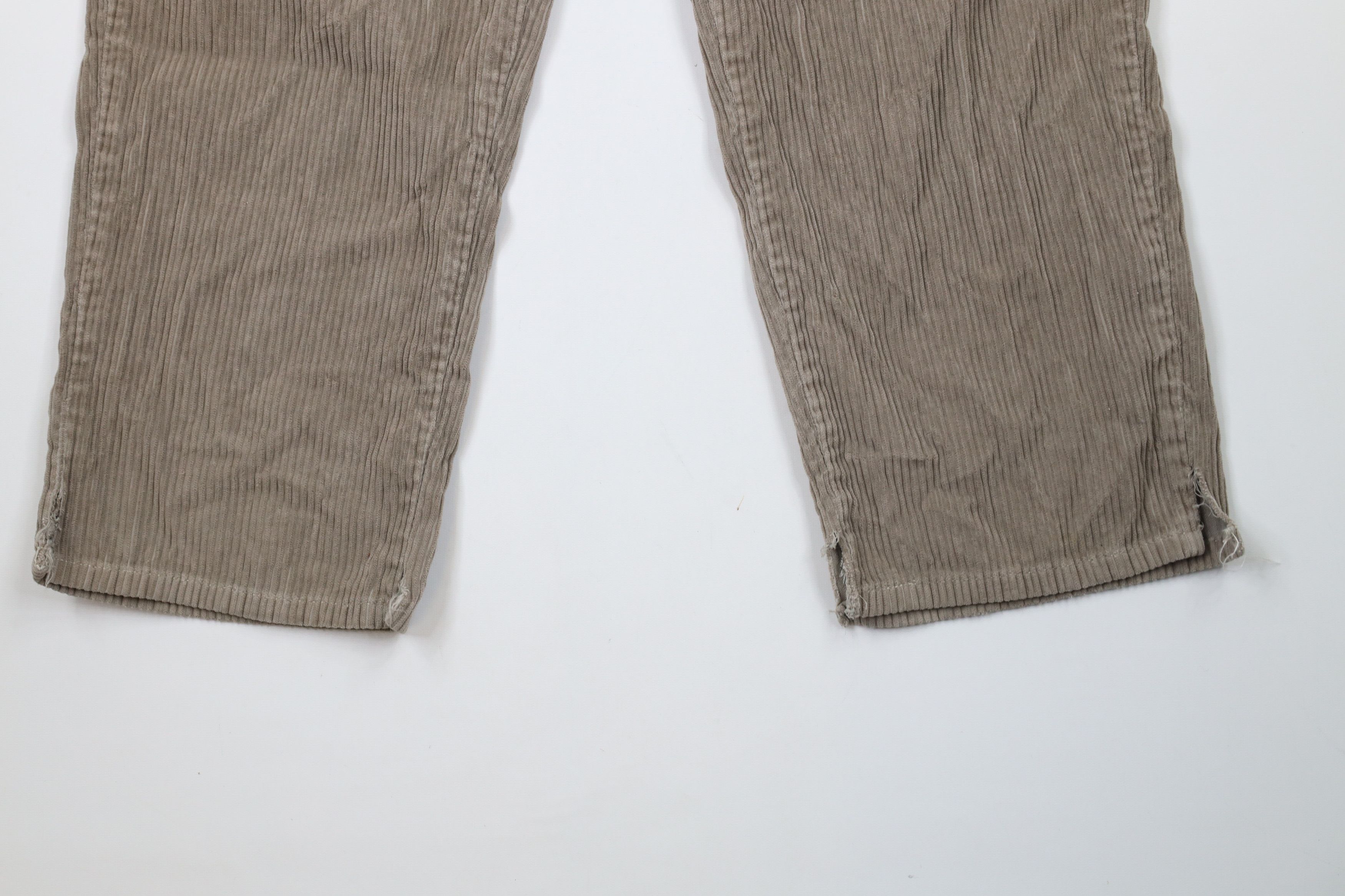 Levi's × Vintage Vintage 90s Levis SilverTab Wide Leg Corduroy Pants USA Size US 32 / EU 48 - 4 Thumbnail