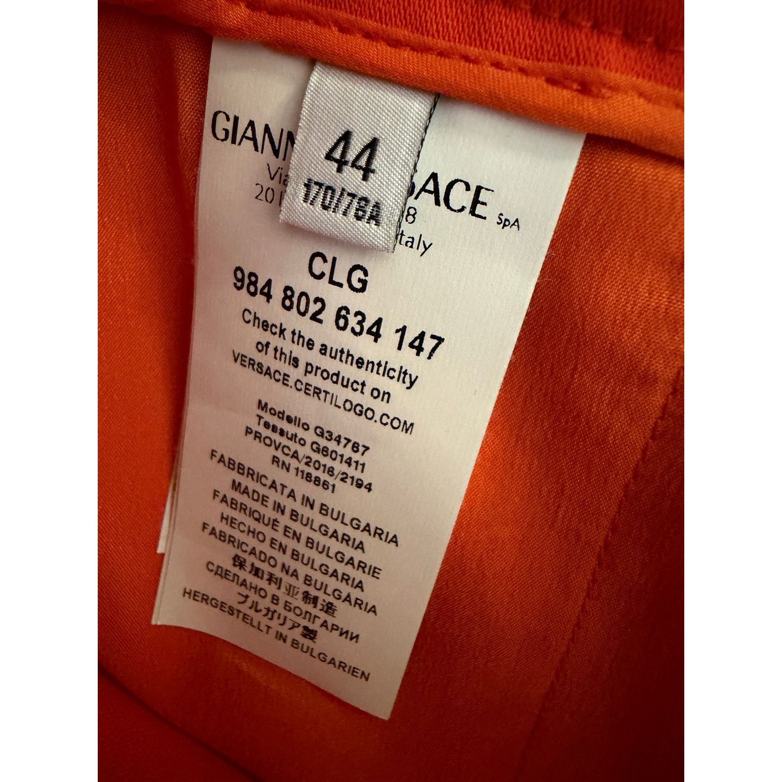 Versace Versace Collection Red Shorts Size 36" / US 14 / IT 50 - 4 Thumbnail