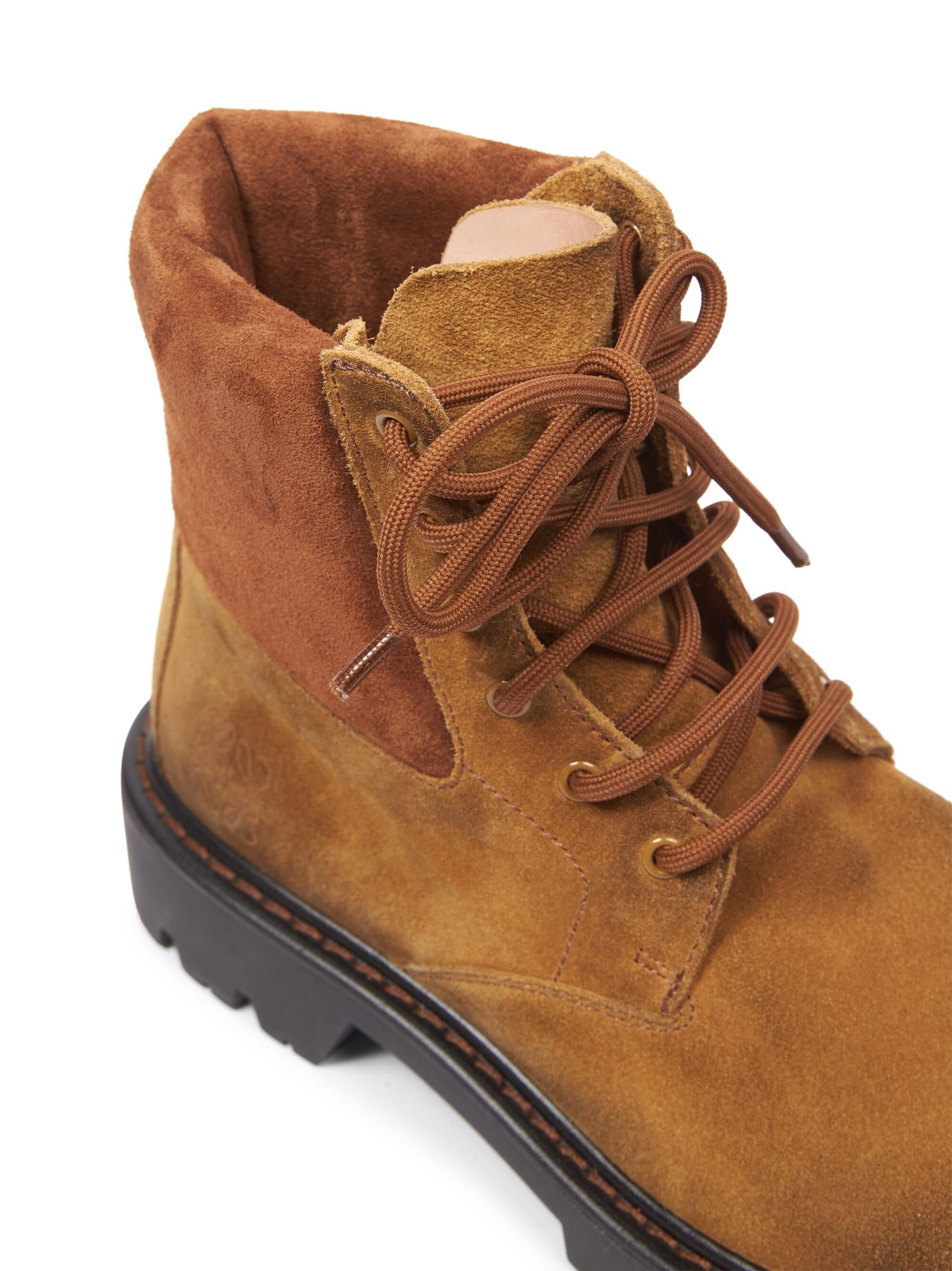 Loewe os11x0725 Sierra Suede Ankle Boots in Brown Size US 9 / EU 42 - 7 Thumbnail