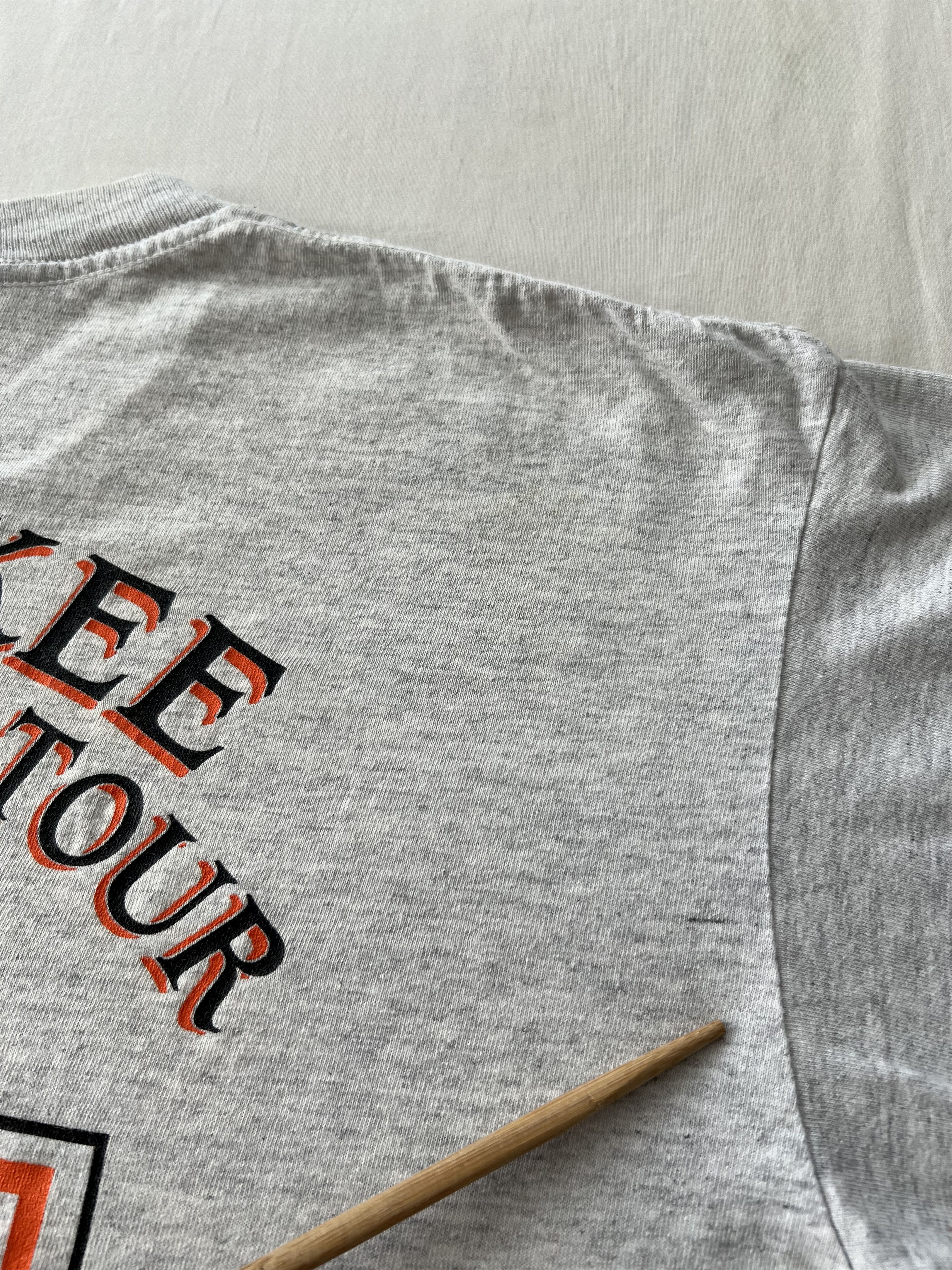 Harley Davidson Vintage 1994 Harley Davidson Engine Motor Gray T-shirt Size US L / EU 52-54 / 3 - 20 Thumbnail