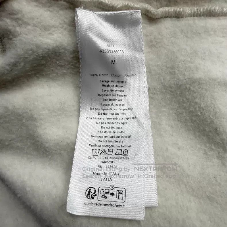 Dior Dior Beige classic logo destructive style short-sleeved ho Size M / US 6-8 / IT 42-44 - 6 Thumbnail