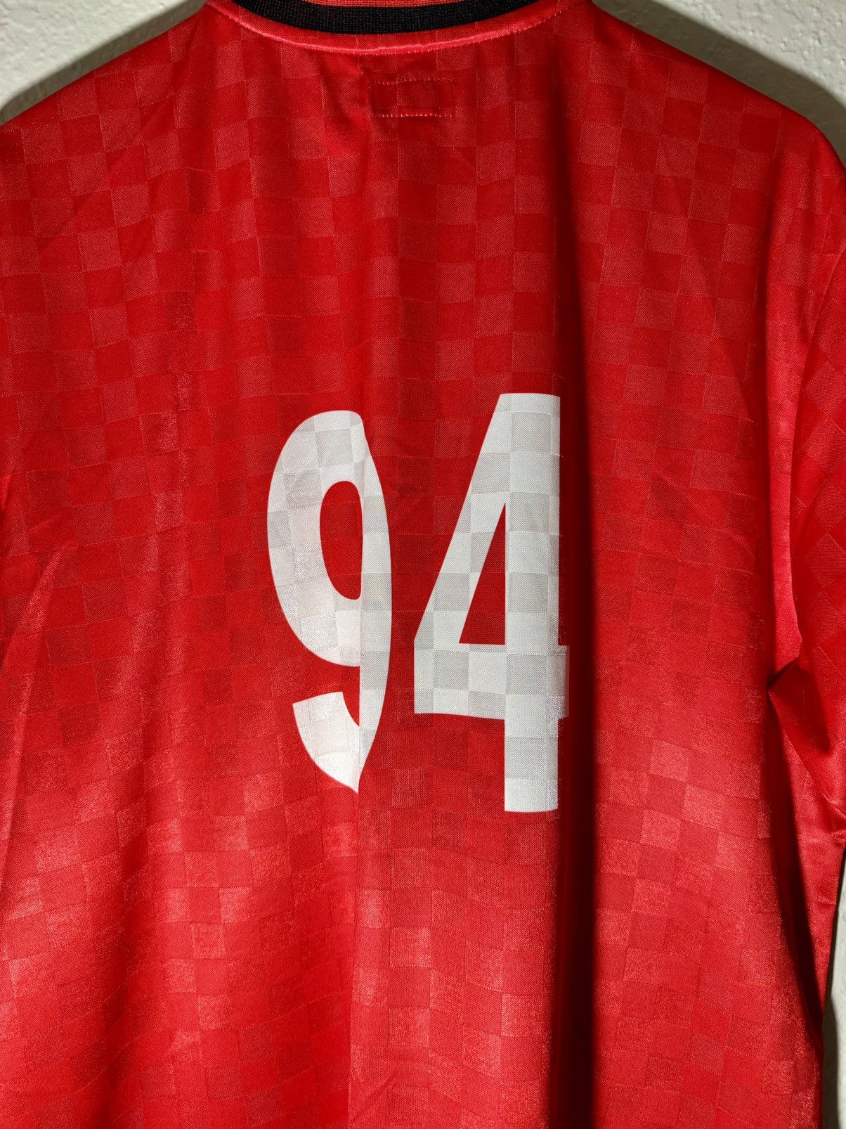 Supreme Supreme Soccer Jersey Split Football Black Red Oversized Size US XL / EU 56 / 4 - 8 Thumbnail