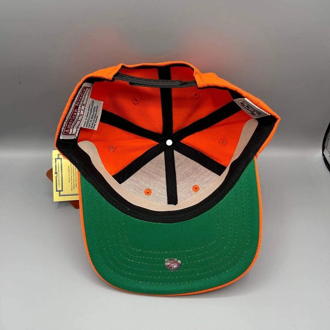American Needle Vintage Pittsburgh Pirates Hat Men Orange MLB Snap Back Size ONE SIZE - 2 Thumbnail