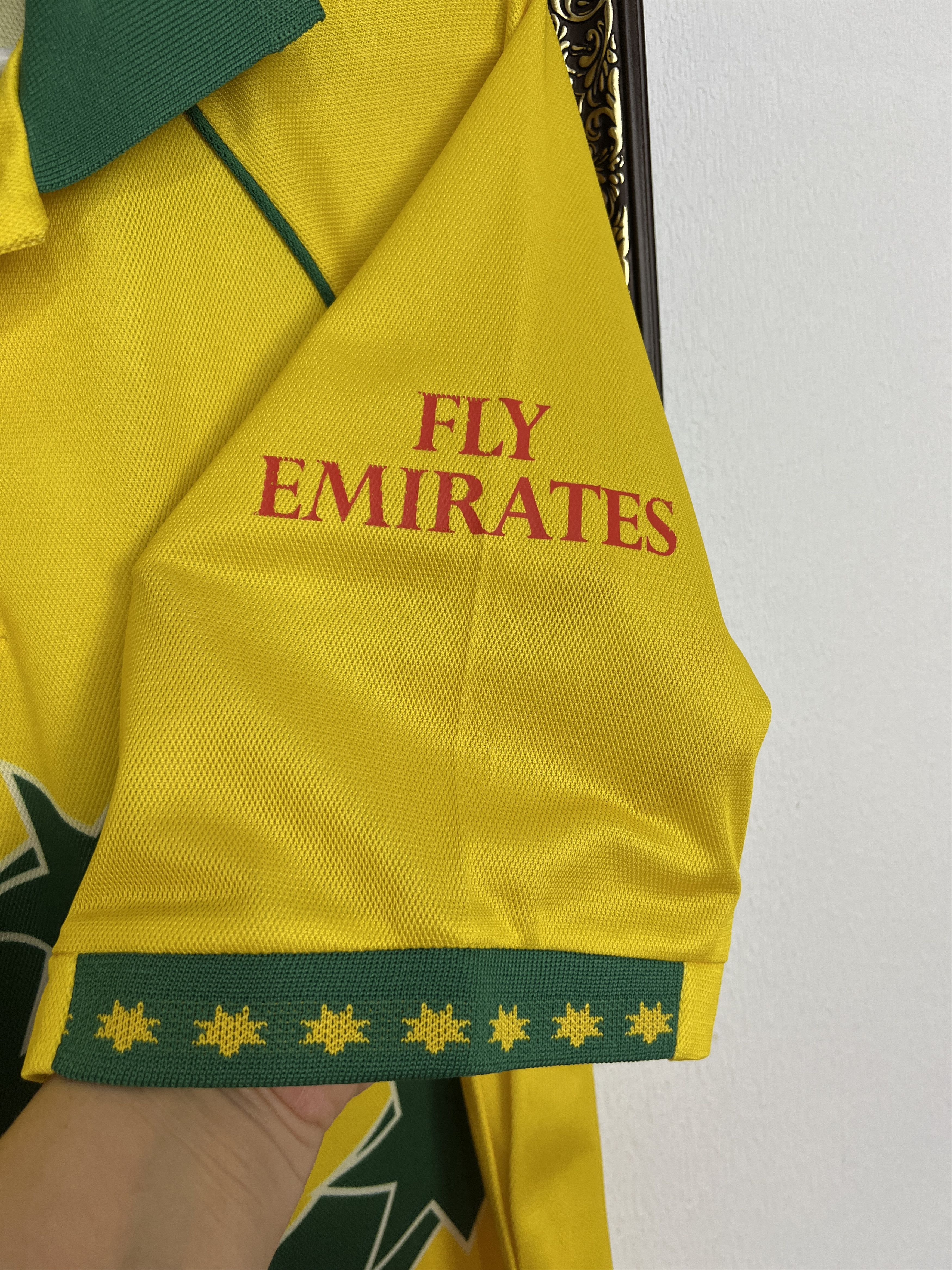 Asics Vintage 90's Australia World Cup Cricket Shirt Jersey Trikot Size US M / EU 48-50 / 2 - 4 Thumbnail