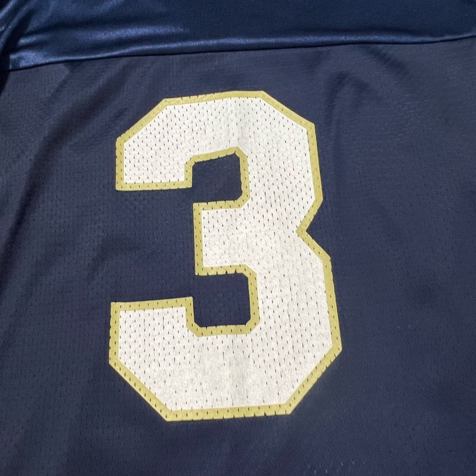 Champion Vintage EARLY 1990s Notre Dame Champion jersey MONTANA MIRER Size US XL / EU 56 / 4 - 8 Thumbnail