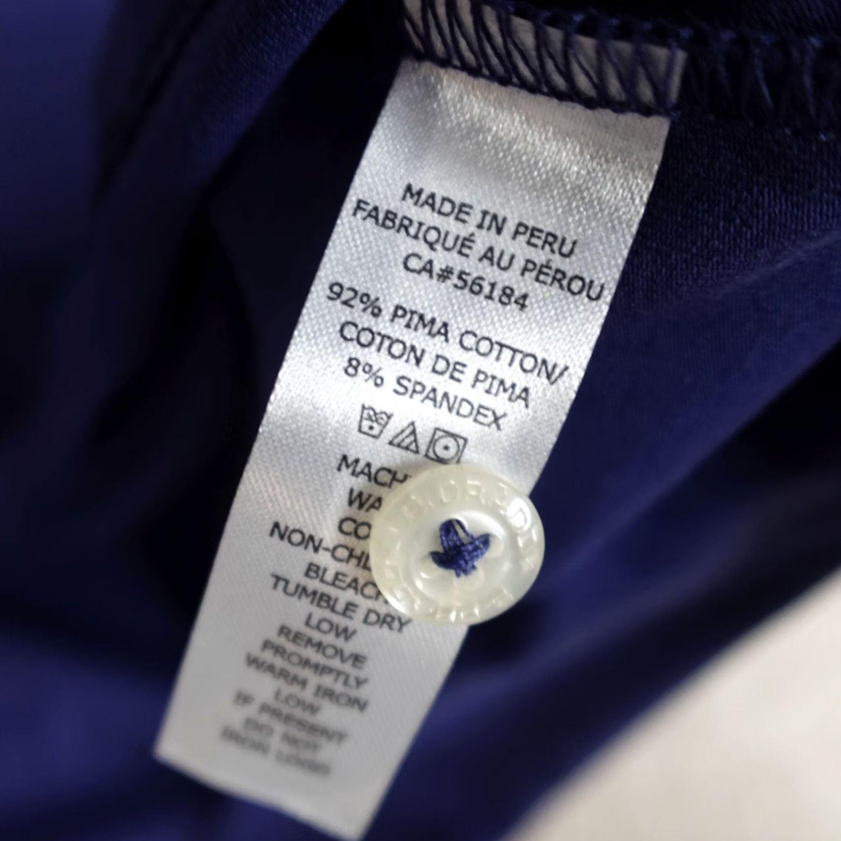 Vintage B. Draddy Polo Shirt XL Blue Solid Embroidered 19th Hole Pima NEW Shirt Men XL Blue Embroidered Polo Size US XL / EU 56 / 4 - 7 Thumbnail