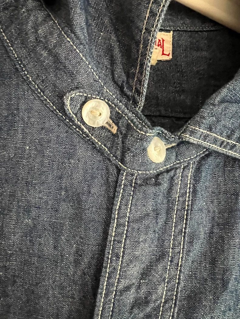 Freewheelers Freewheelers size 16 Long-sleeved workwear shirt Size US M / EU 48-50 / 2 - 5 Thumbnail