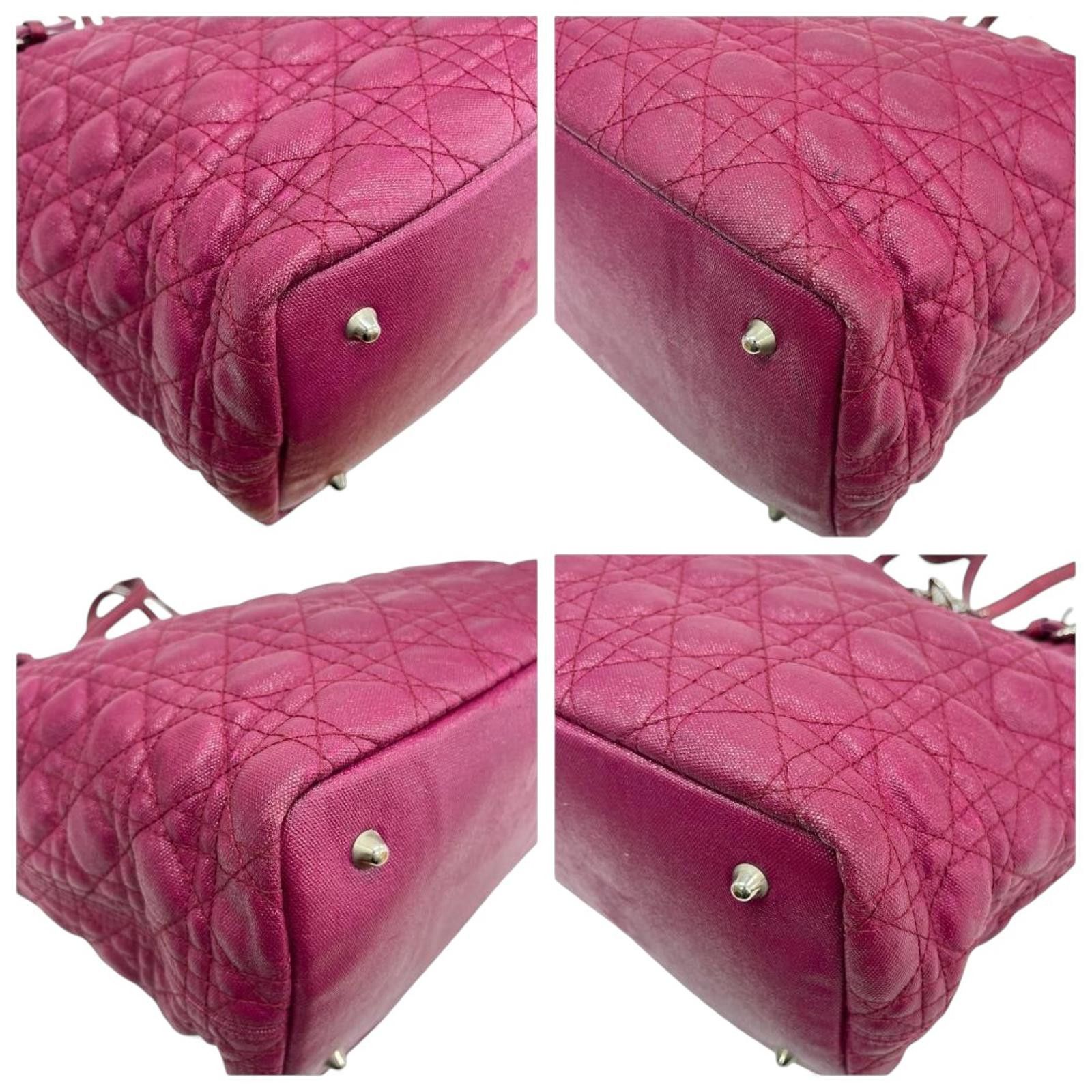Dior Dior - Quilted Leather Tote Bag Size ONE SIZE - 6 Thumbnail