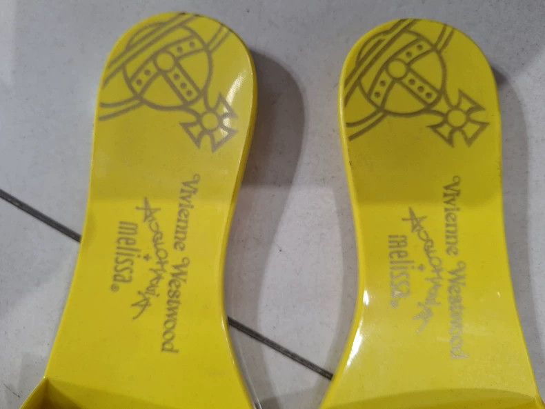 Vivienne Westwood vivienne westwood Fluorescent yellow slippers Size US 12 / IT 42 - 3 Thumbnail