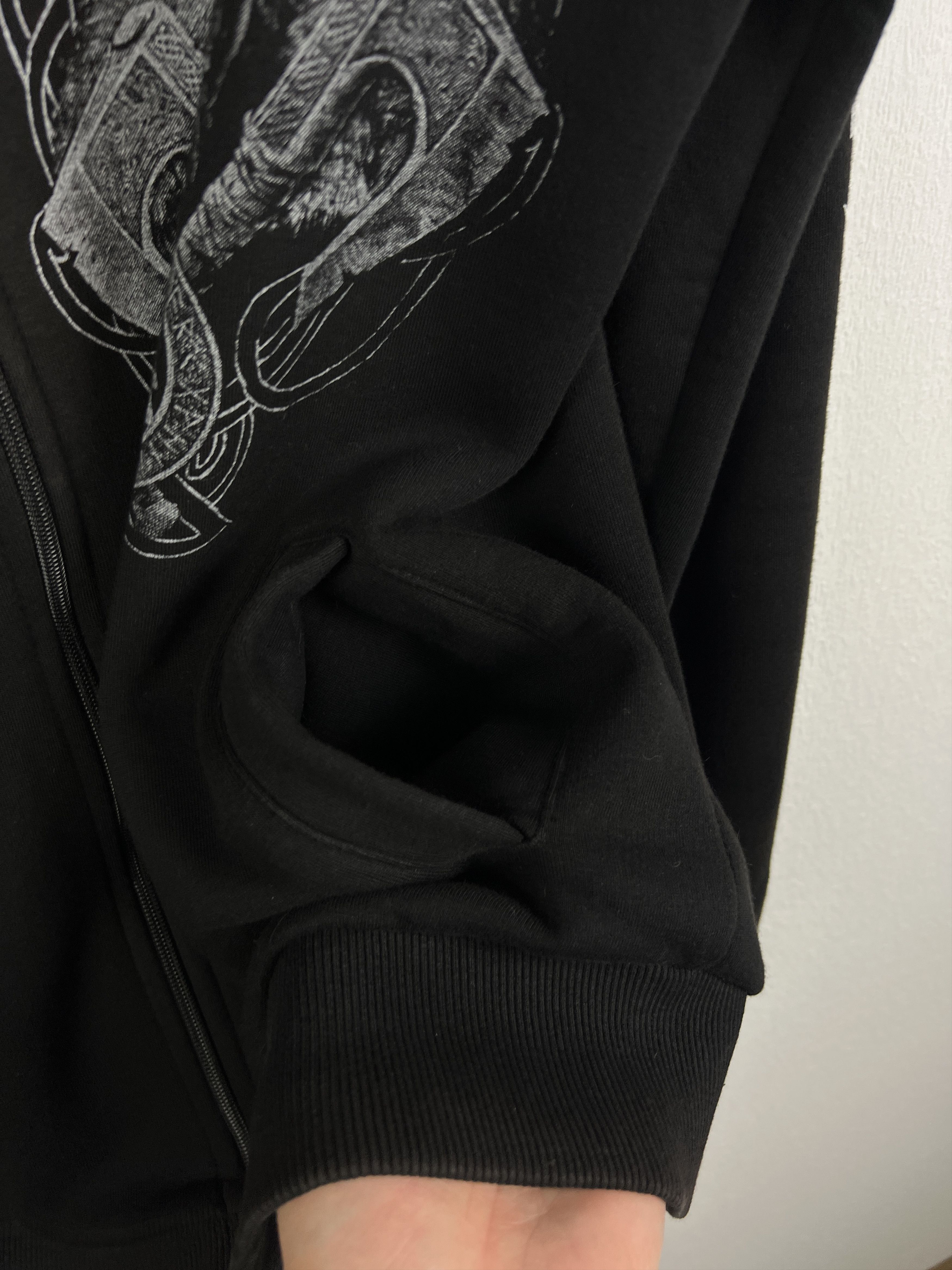 Vintage Victory Or Valhalla Viking Print Jacket Big Logo Track Top Size US XL / EU 56 / 4 - 7 Thumbnail