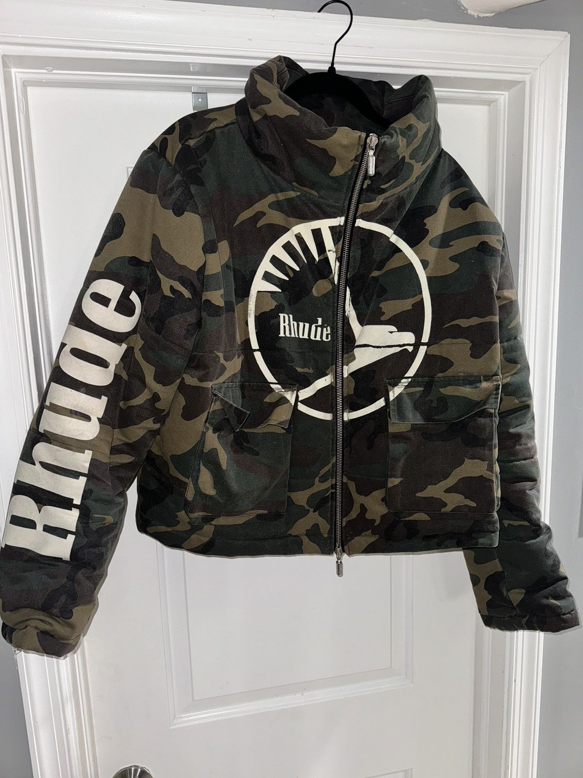 Rhude Rhude Oversized Camo Jacket | Grailed