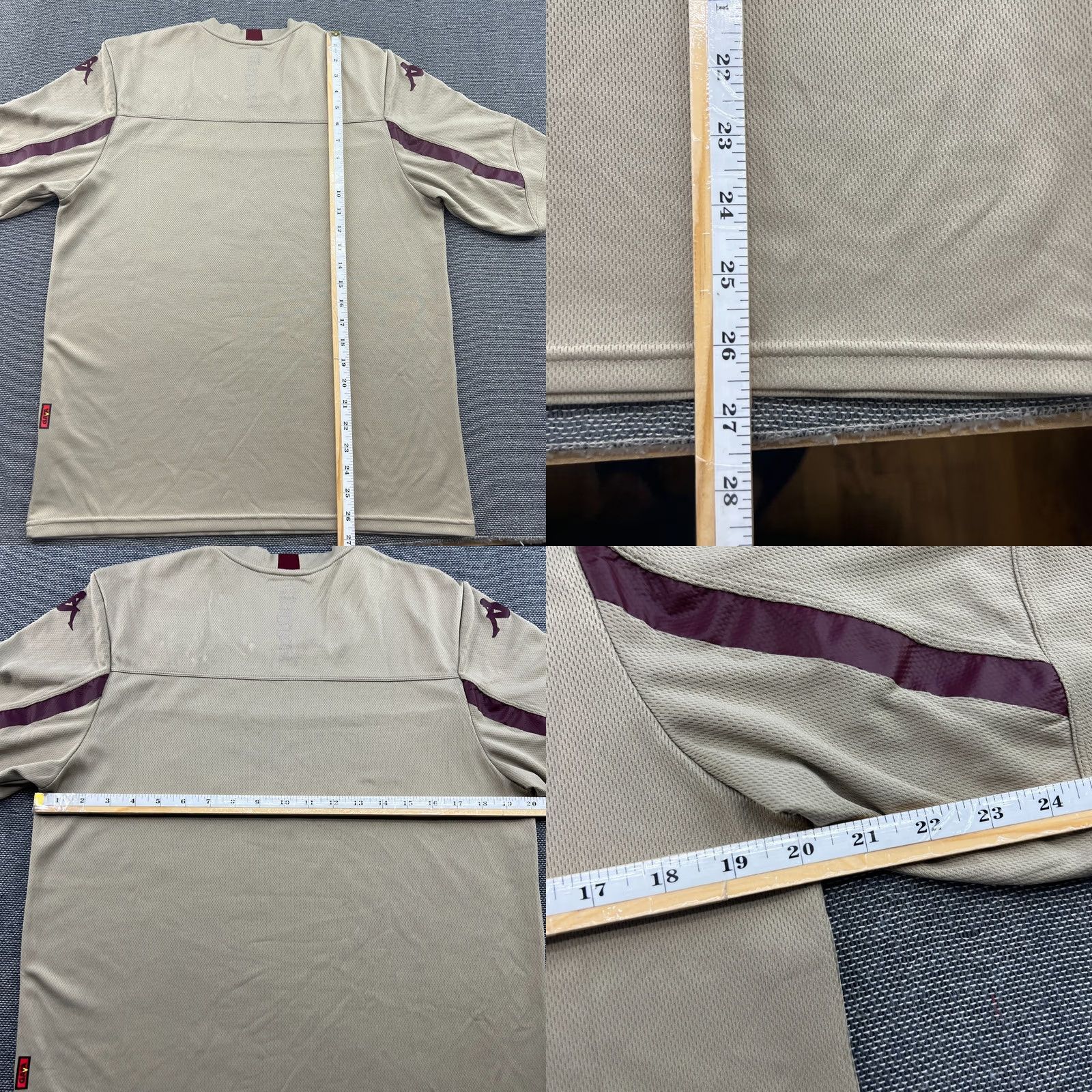 Kappa Kappa Torino FC 2016 2017 Training Football Jersey Shirt Mens Large Size US L / EU 52-54 / 3 - 8 Thumbnail