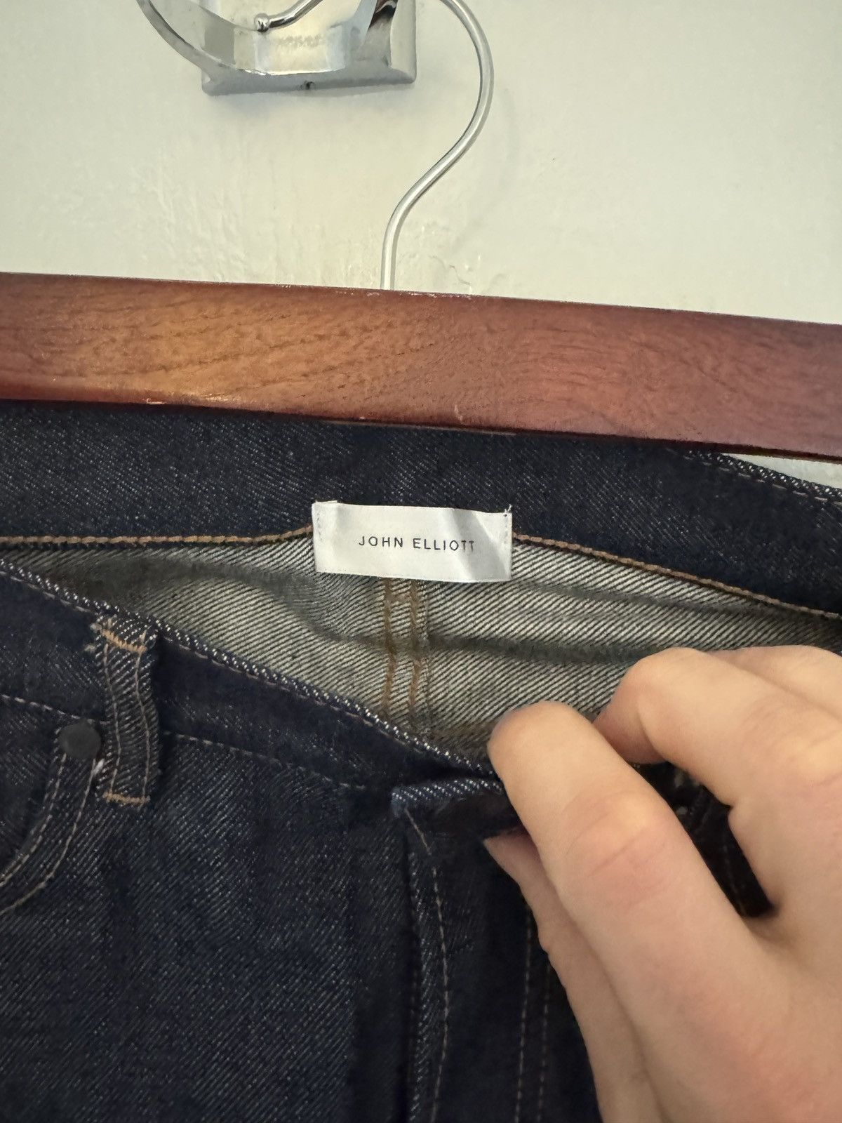 John Elliott Daze Raw Indigo Size US 31 - 3 Thumbnail
