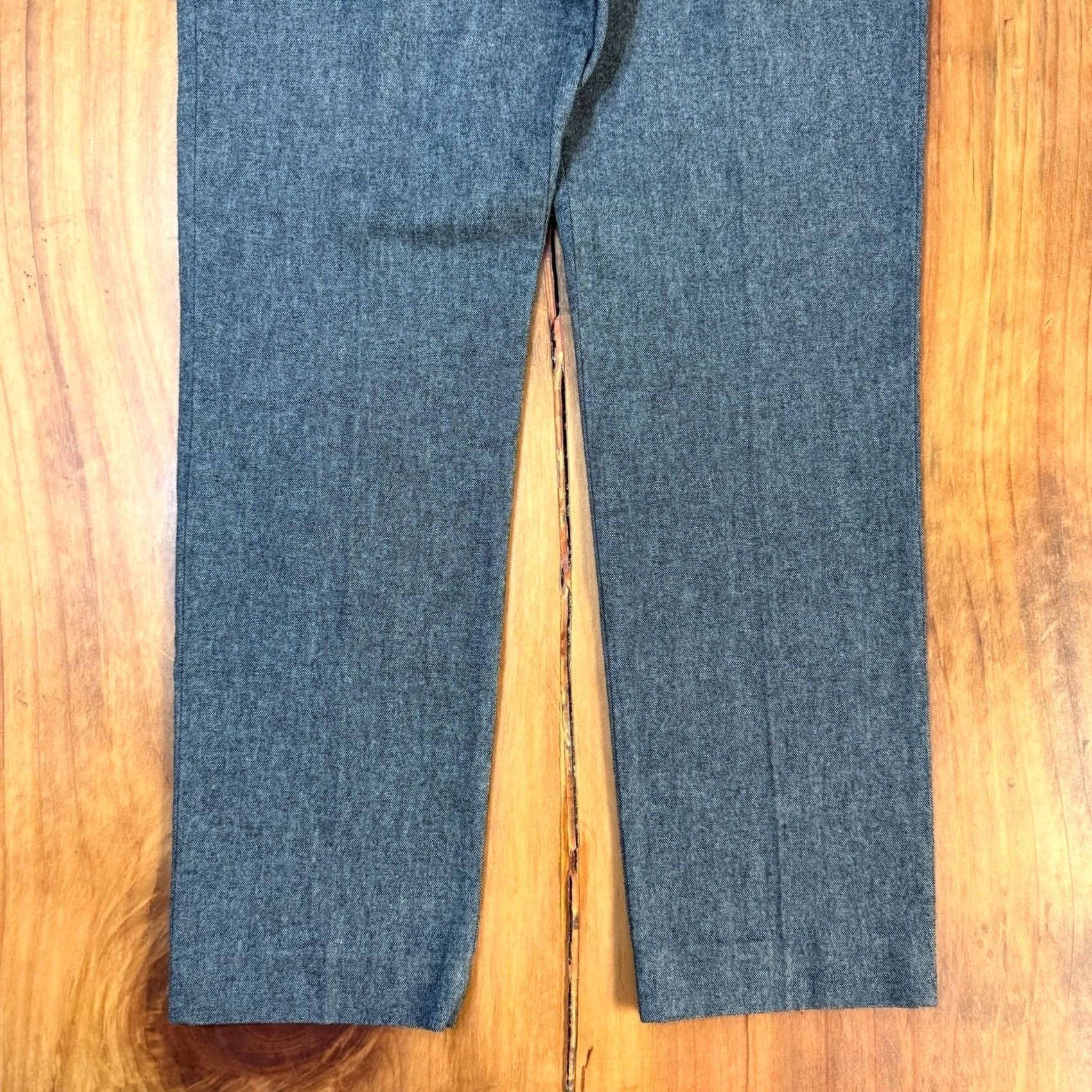 J.Crew J. Crew Pants 34 x 32 Cotton Bowery Slim Straight Flat Front Casual Dress Mens Gray Size US 32 / EU 48 - 2 Thumbnail