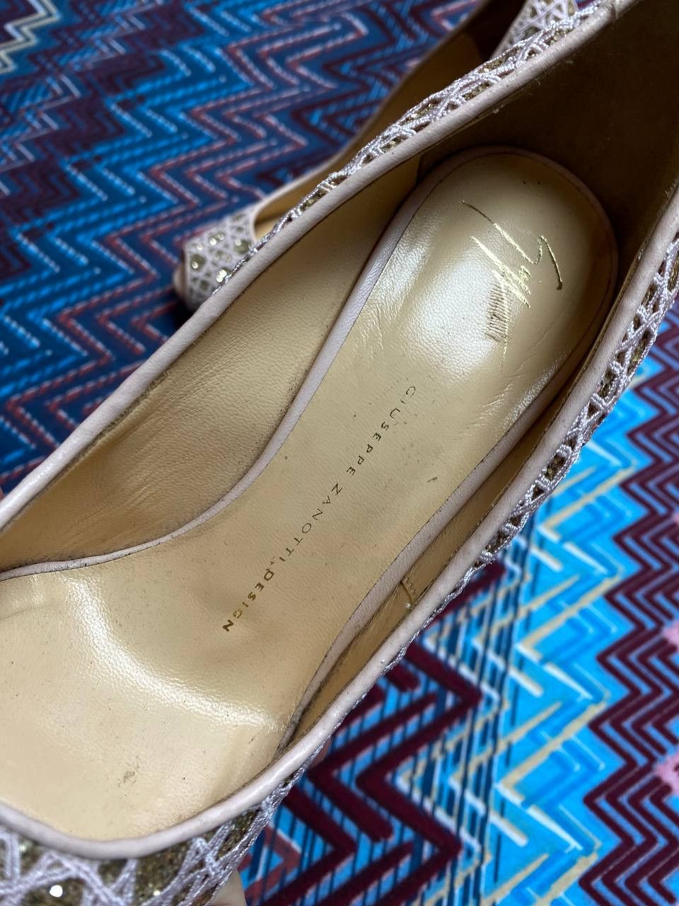 Giuseppe Zanotti Giuseppe Zanotti Design Diamond VINTAGE Size US 9.5 / IT 39.5 - 2 Thumbnail