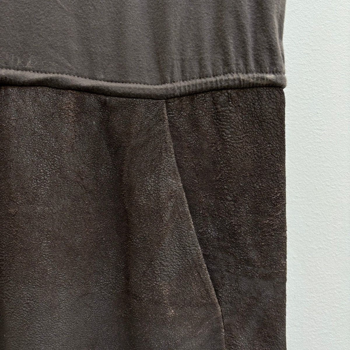 Rick Owens FW10 Rick Owens “LIMO” Leather Patch Dress Size XS / US 0-2 / IT 36-38 - 9 Thumbnail