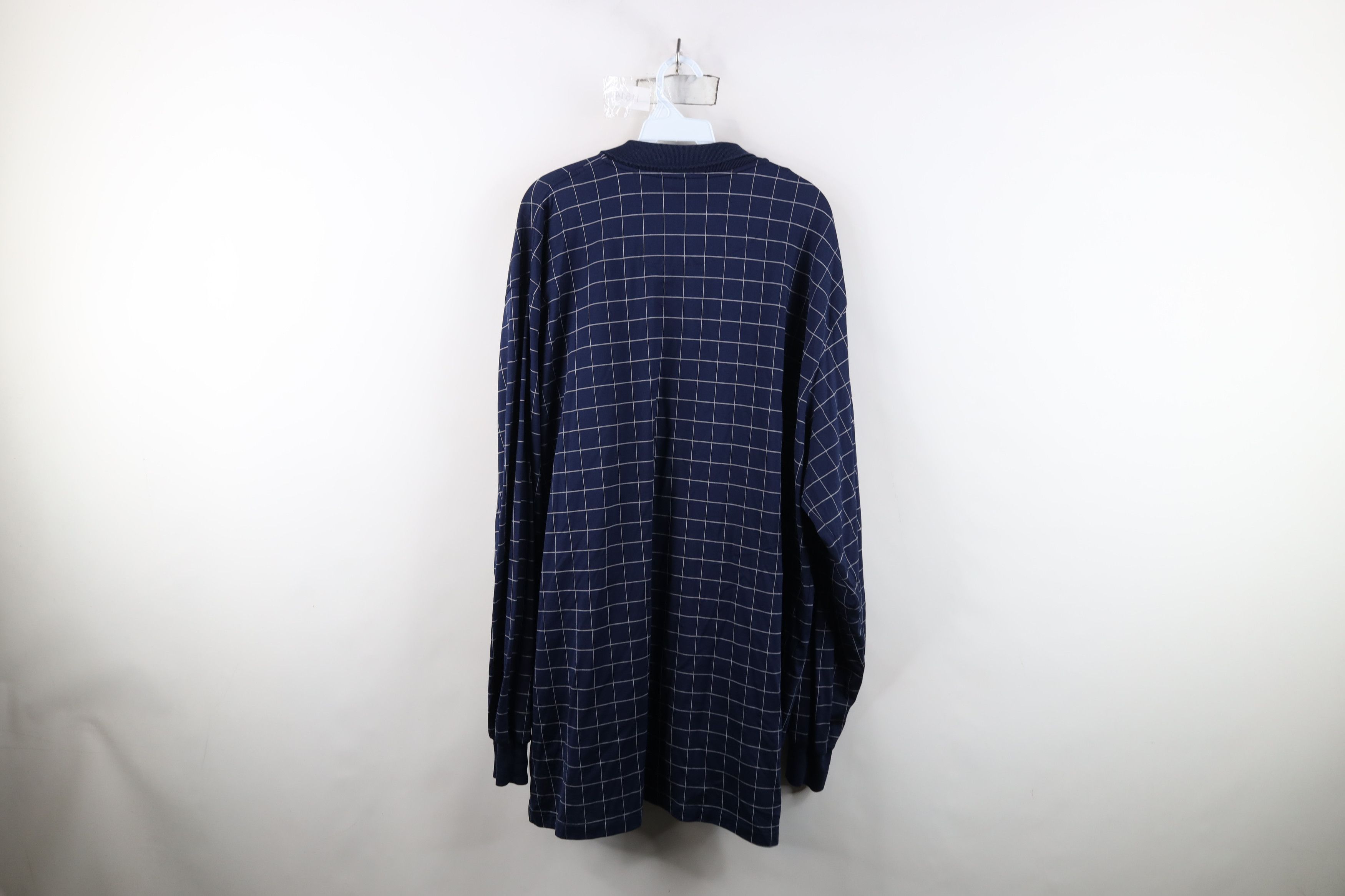Ralph Lauren Vintage 90s Ralph Lauren Knit Long Sleeve Rugby Polo Plaid Size US XXL / EU 58 / 5 - 10 Thumbnail