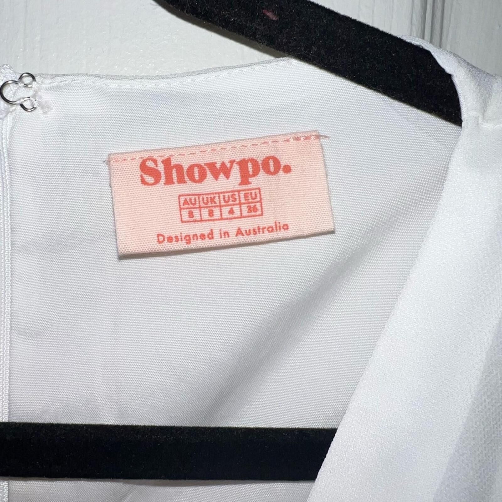 Other Showpo White Long Sleeve Dress‎ Size S / US 4 / IT 40 - 5 Thumbnail