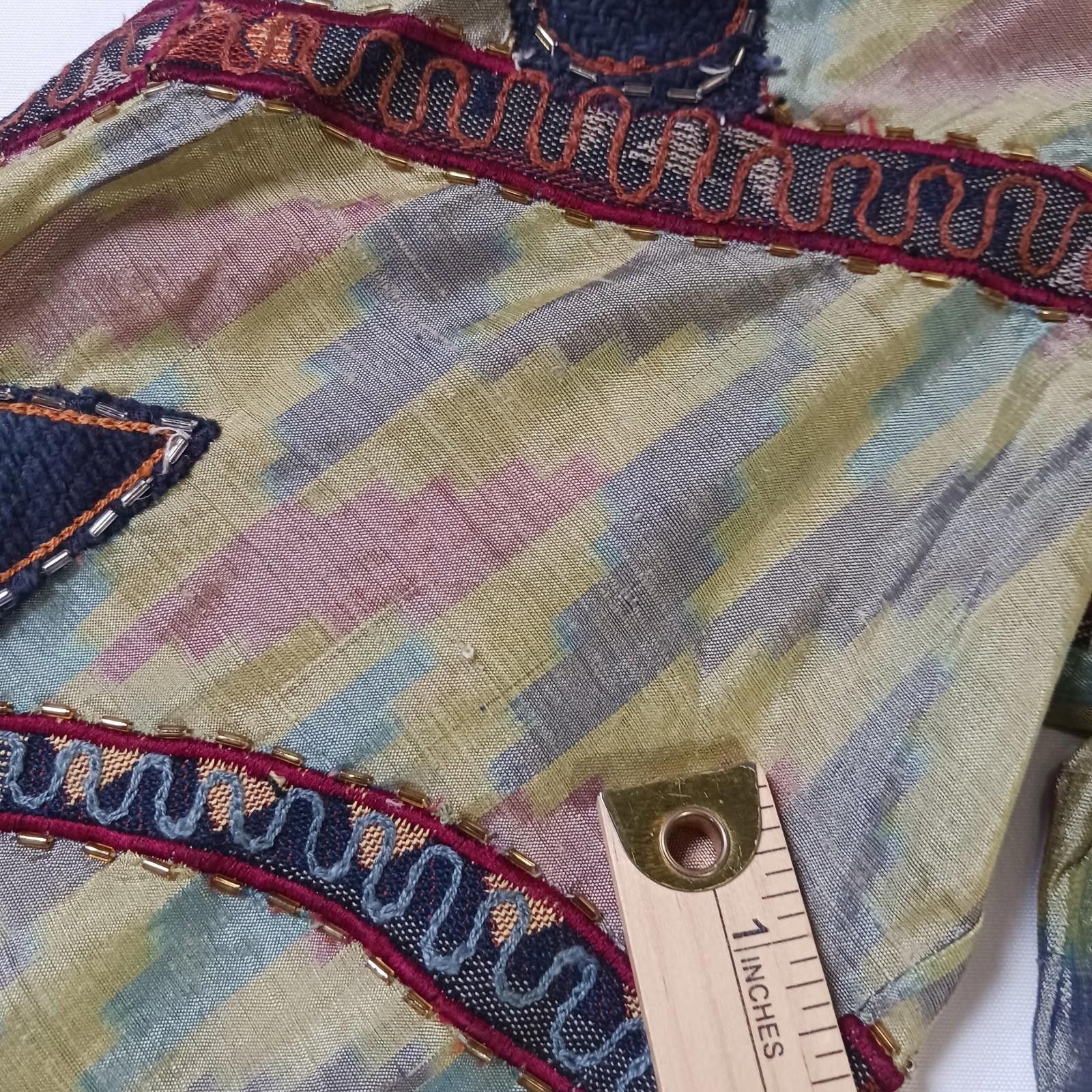 Other Sharon Anthony R7-L5320T Women's Silk Blend Jacket Size 1X Size XL / US 12-14 / IT 48-50 - 3 Thumbnail