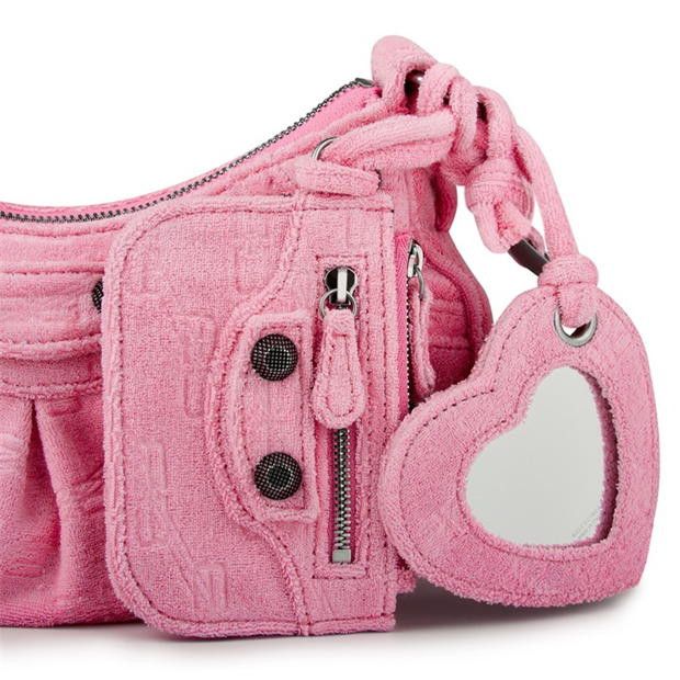 Balenciaga o1g2r1mq0924 Size: OS / Small Shoulder Bag in Pink Size ONE SIZE - 3 Thumbnail