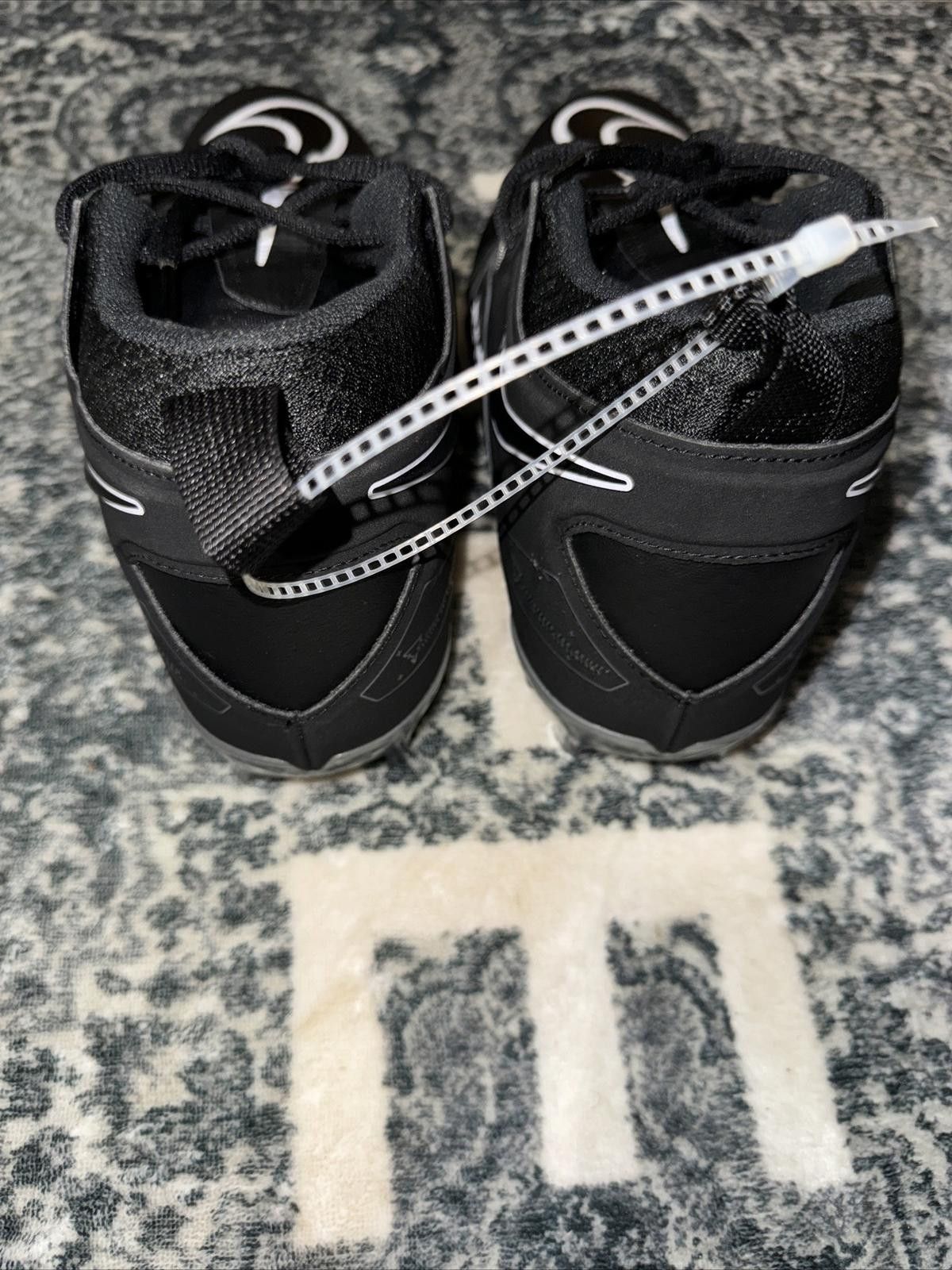 Nike Nike Men's Alpha Menace Pro 3 Football Cleats Size 10 Black Size ONE SIZE - 3 Thumbnail