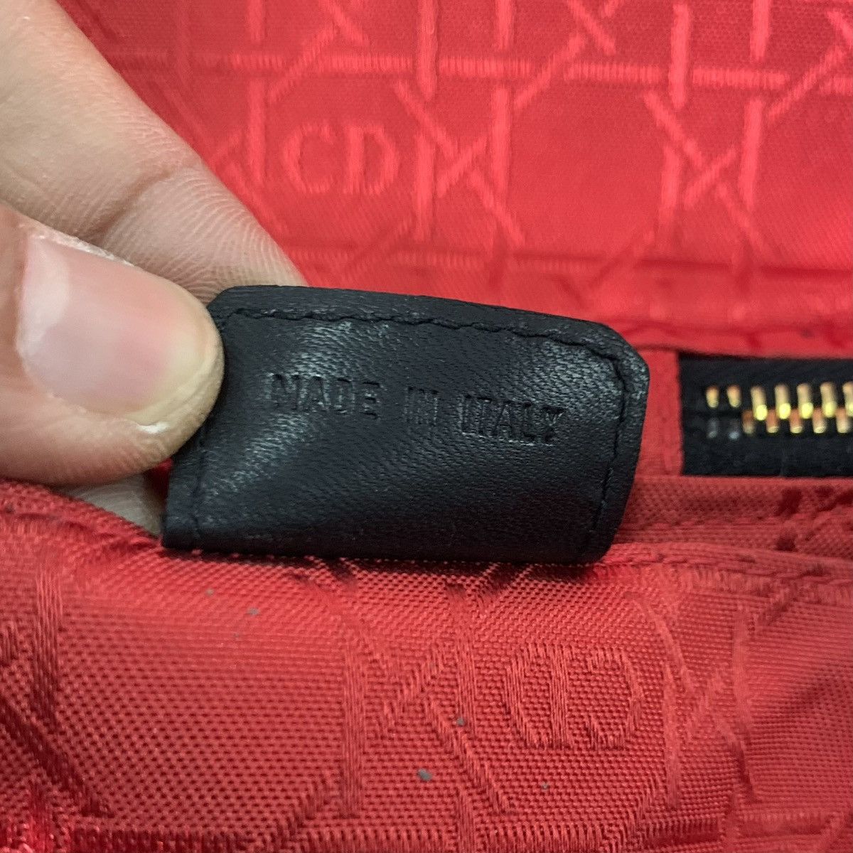 Dior Christian Dior Cannage Quilted Vanity Bag Size ONE SIZE - 13 Thumbnail