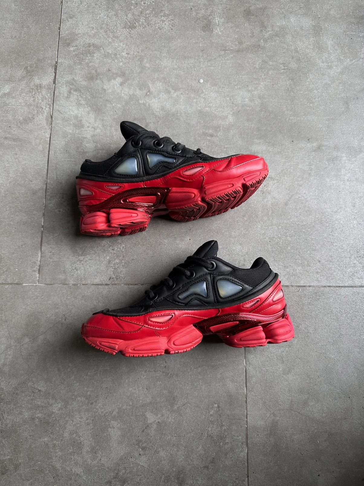 Adidas × Raf Simons SS17 OZWEEGO 3 RED/BLACK Size US 7 / EU 40 - 3 Thumbnail