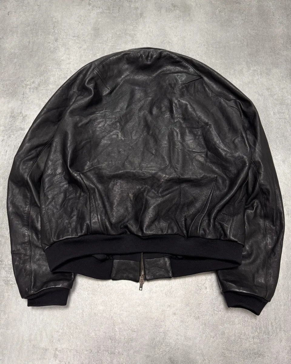 Haider Ackermann FW2015 Haider Ackermann Sample MA-1 Bomber Leather Jacket Size US S / EU 44-46 / 1 - 3 Thumbnail