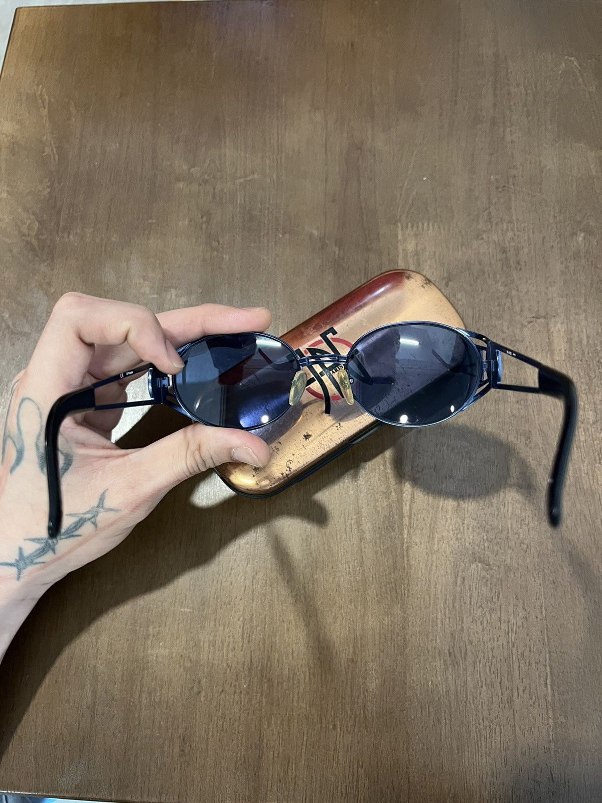 Jean Paul Gaultier Rare/ Vtg. Jean Paul Gaultier sunglasses mod.58-6102 Size ONE SIZE - 5 Thumbnail