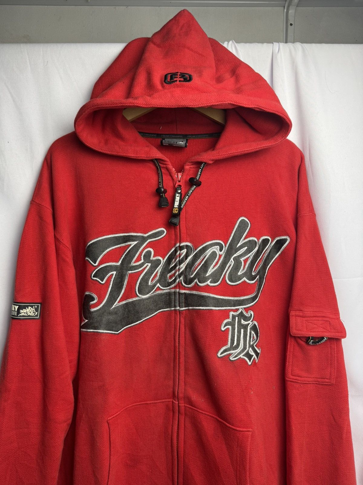 Japanese Brand Massive Freaky Hoodie Size US XL / EU 56 / 4 - 2 Thumbnail