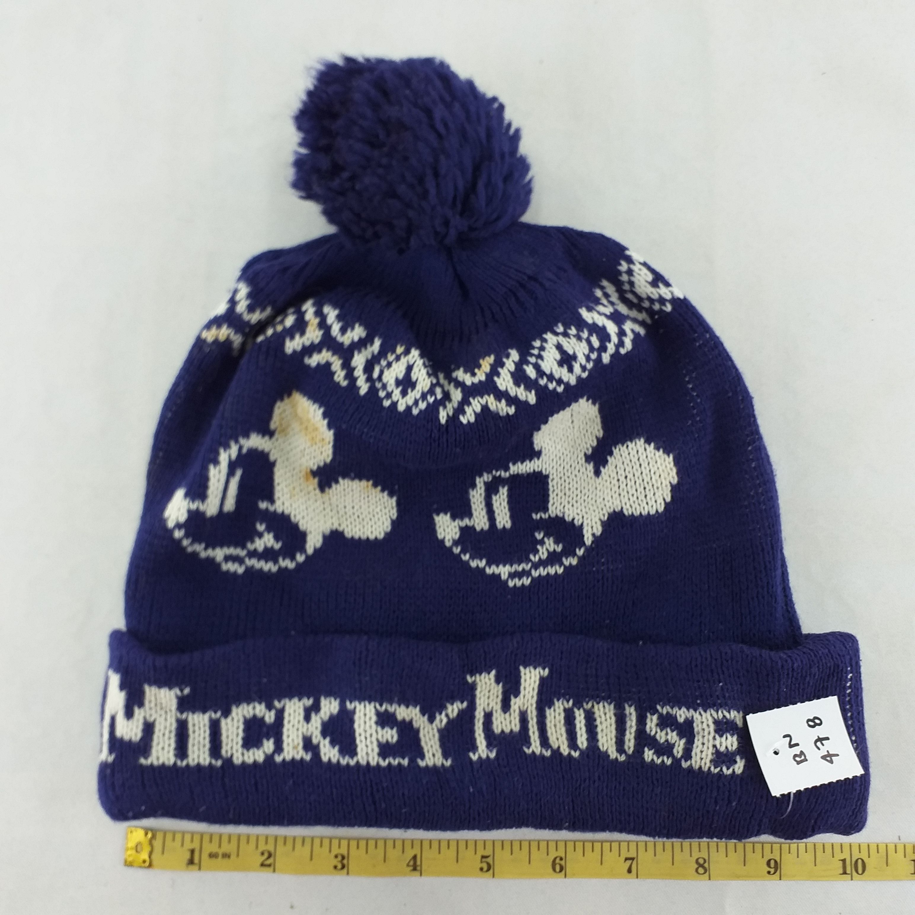 Japanese Brand Mickey Mouse Character Snow Cap Hat Beanie -BN478 Size ONE SIZE - 4 Thumbnail