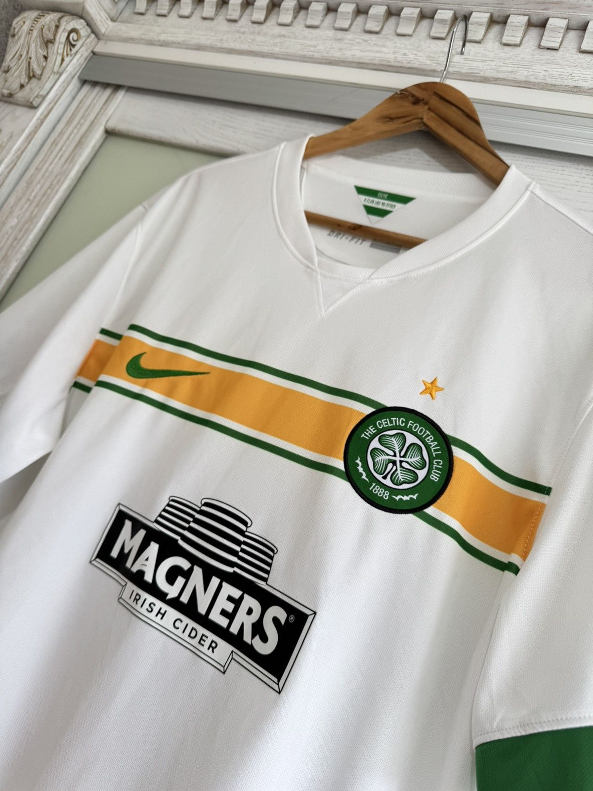 Nike Celtic 2014-2015 Third Soccer Jersey Football Kit Shirt Size US XL / EU 56 / 4 - 7 Thumbnail