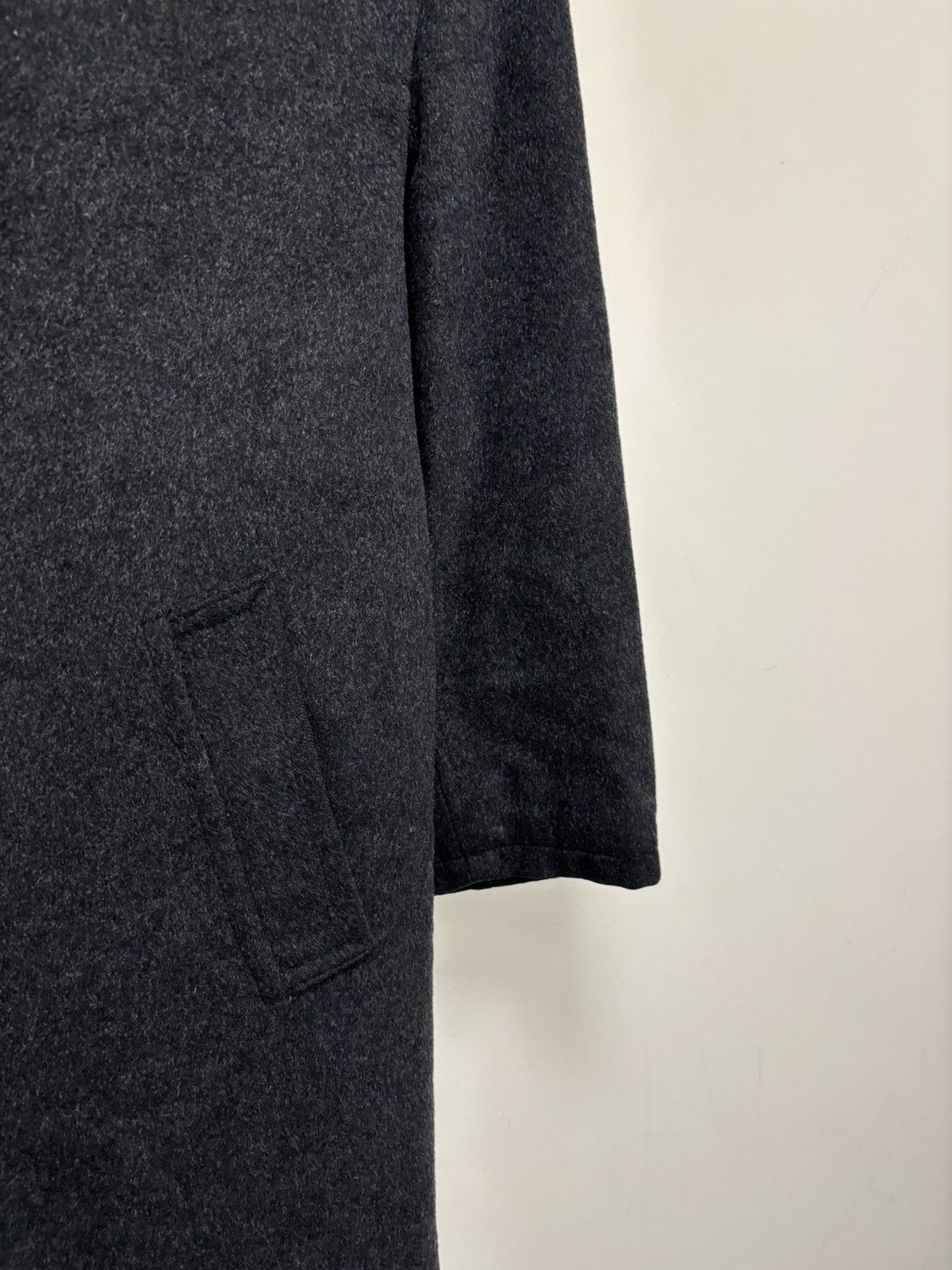 Other Vintage Moessmer Tyrol Loden Men’s Dark Gray Wool Overcoat Size US M / EU 48-50 / 2 - 8 Thumbnail