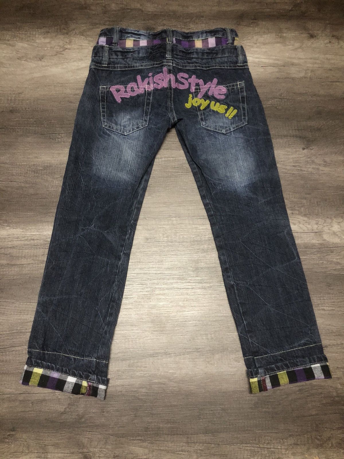 Designer × Japanese Brand C.O.L.Z.A FUNKY GIRLS RAKISH STYLE JOY US DOUBLE WAIST JAPAN Size US 32 / EU 48 - 25 Thumbnail