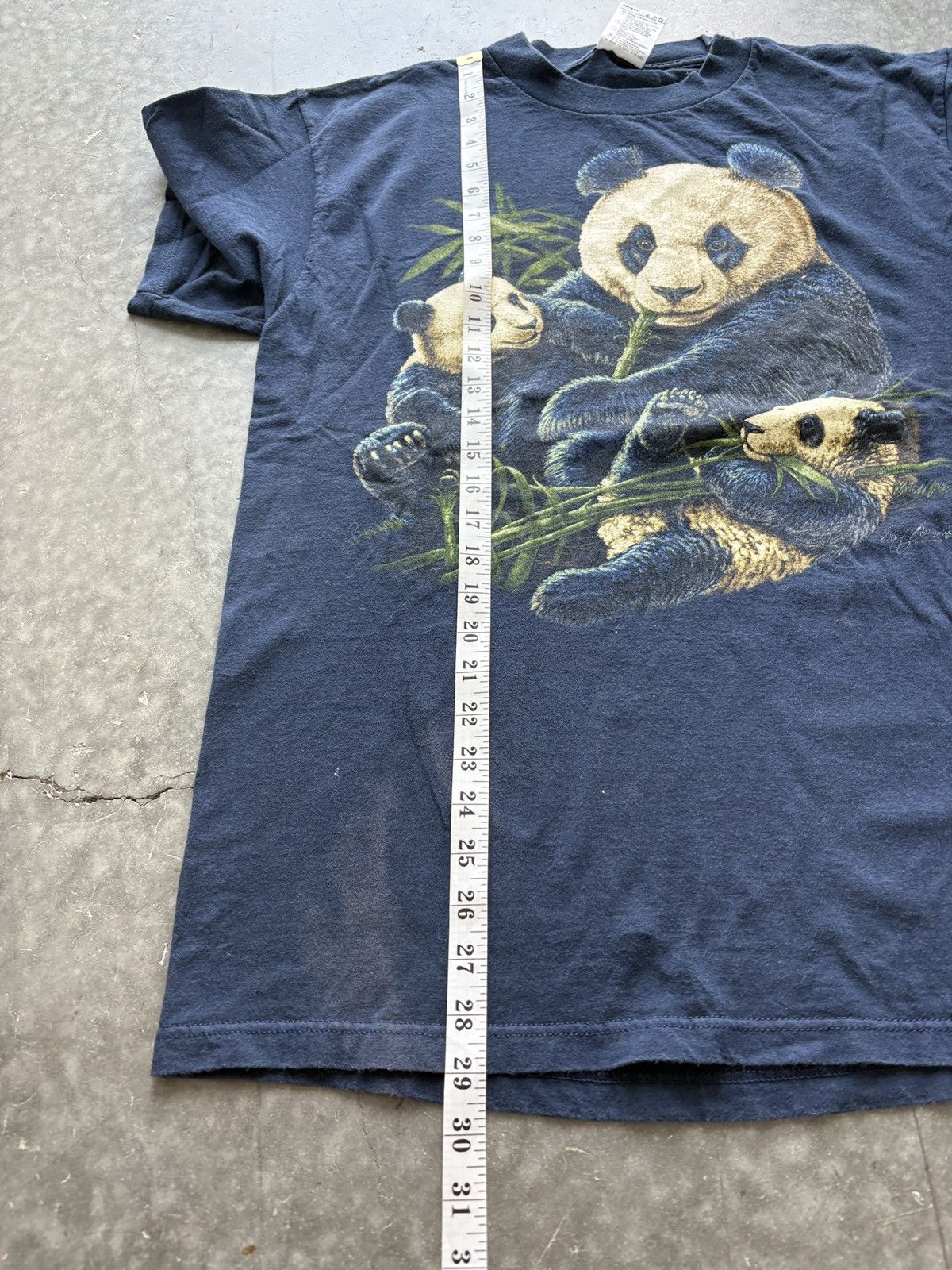 Vintage Vintage 90s Giant Panda Graphic Tee Size US L / EU 52-54 / 3 - 7 Thumbnail