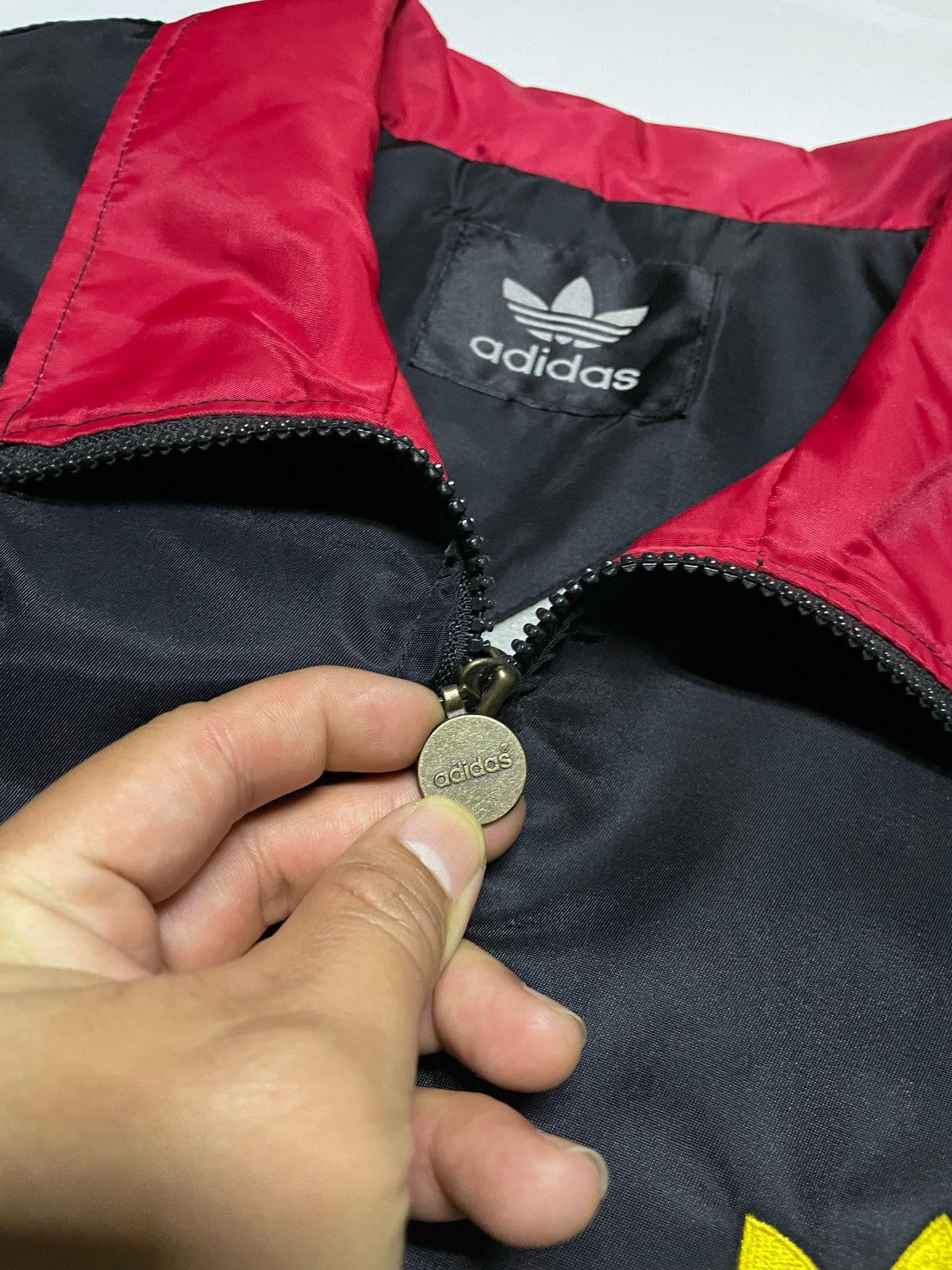 Adidas × Vintage Adidas FB AS Hooded Suit-II 80s Vintage Windbreaker jacket Size US L / EU 52-54 / 3 - 9 Thumbnail