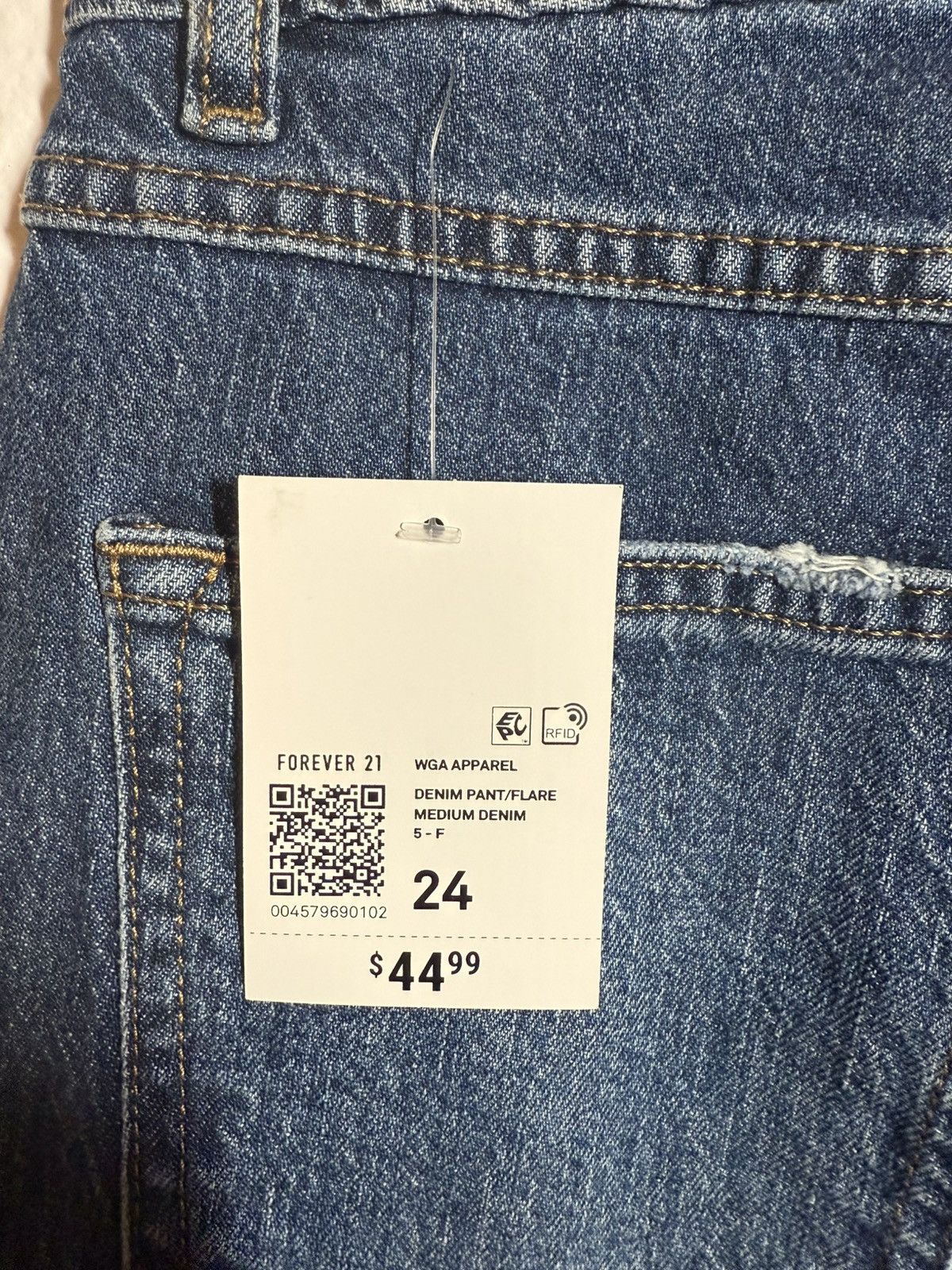 Forever 21 Forever 21 Flare denim pants Size 24" / US 00 / IT 34 - 10 Thumbnail