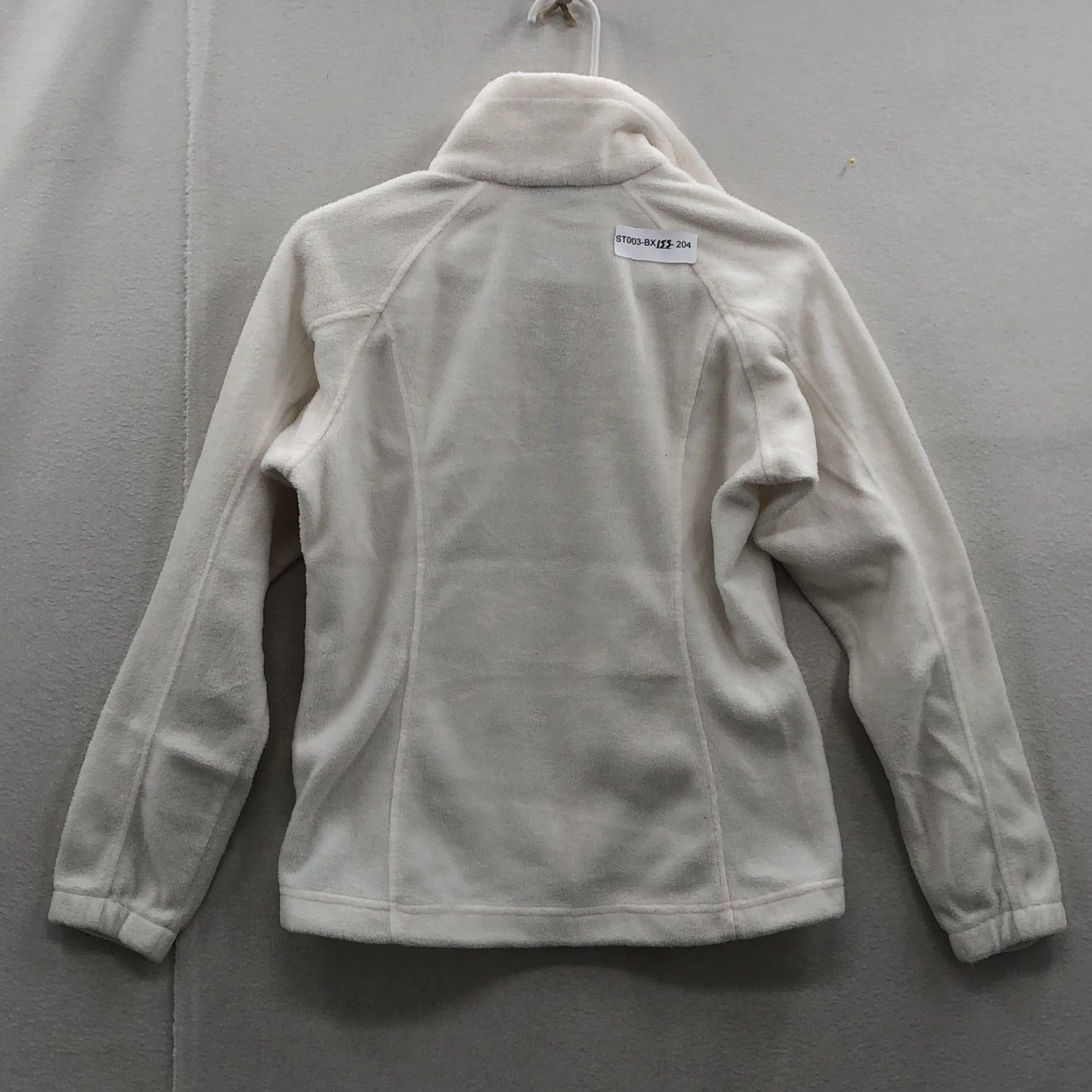 Vintage Columbia Womens Jacket White Fleece Zip Mock Neck Pockets XS Regular – Outdoor Activewear, Fall Winter, Womens Size XS / US 0-2 / IT 36-38 - 6 Thumbnail