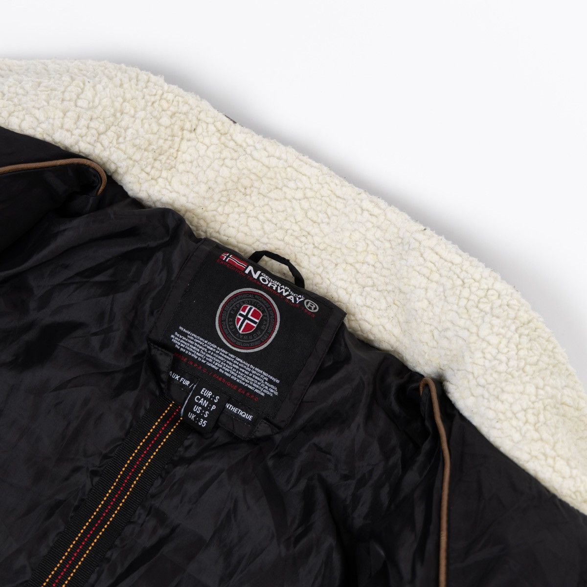 Other Geographical Norway Abramovitch Mens Black Puffer Jacket Size US S / EU 44-46 / 1 - 10 Thumbnail