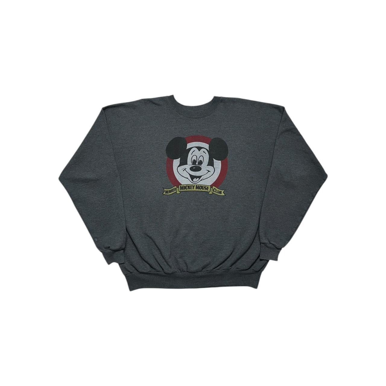 Disney × Vintage Mickey Mouse Member Club Crewneck Size US XXL / EU 58 / 5 - 1 Thumbnail