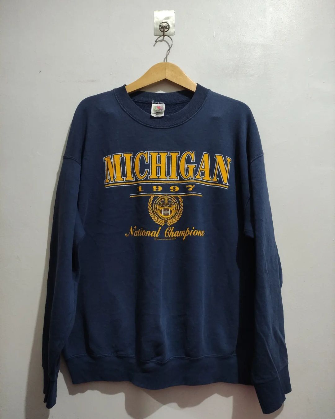 Other Vintage Michigan 90s National Champions Crewneck Size US XL / EU 56 / 4 - 2 Thumbnail