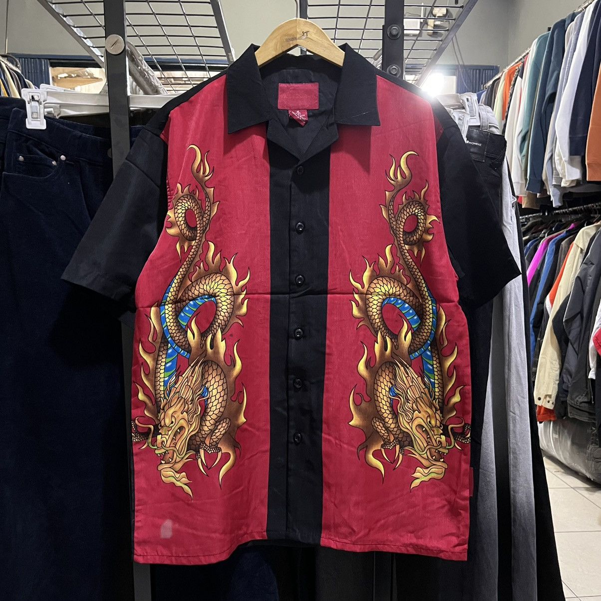 Hysteric Glamour Underdawg Dragon Open Collar shirt Size US M / EU 48-50 / 2 - 1 Thumbnail