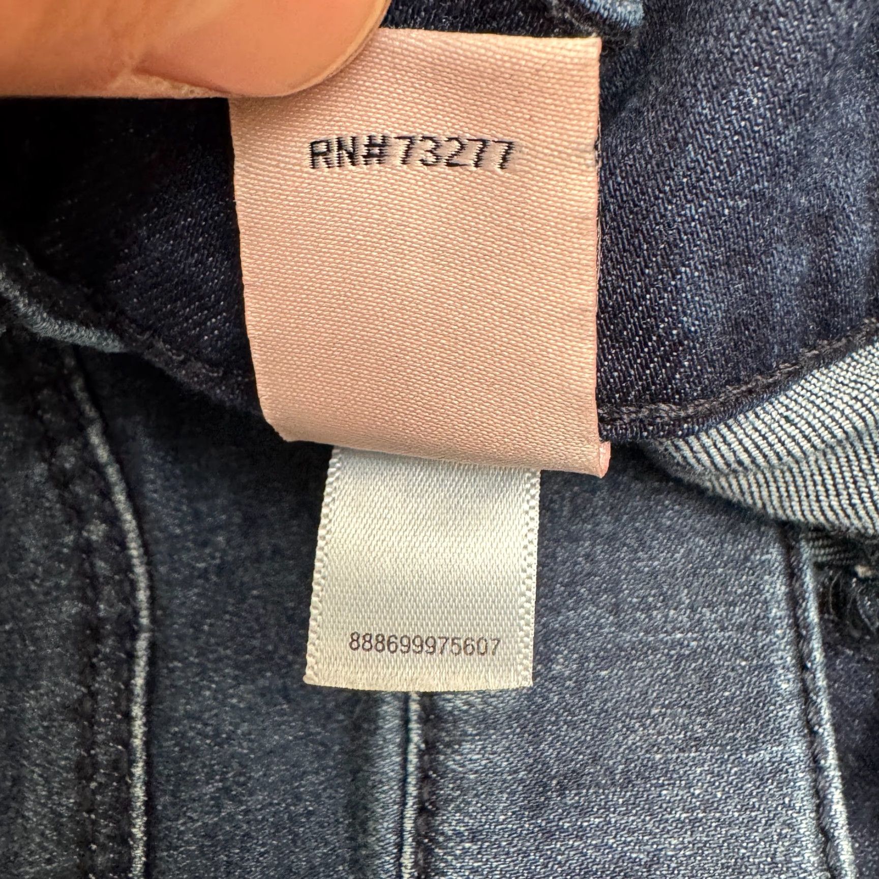 Juicy Couture VINTAGE Juicy Couture Denim Jeans Women 32x28.5 Blue High Rise Straight Leg Slim Fit Streetwear Size 24" / US 00 / IT 34 - 7 Thumbnail