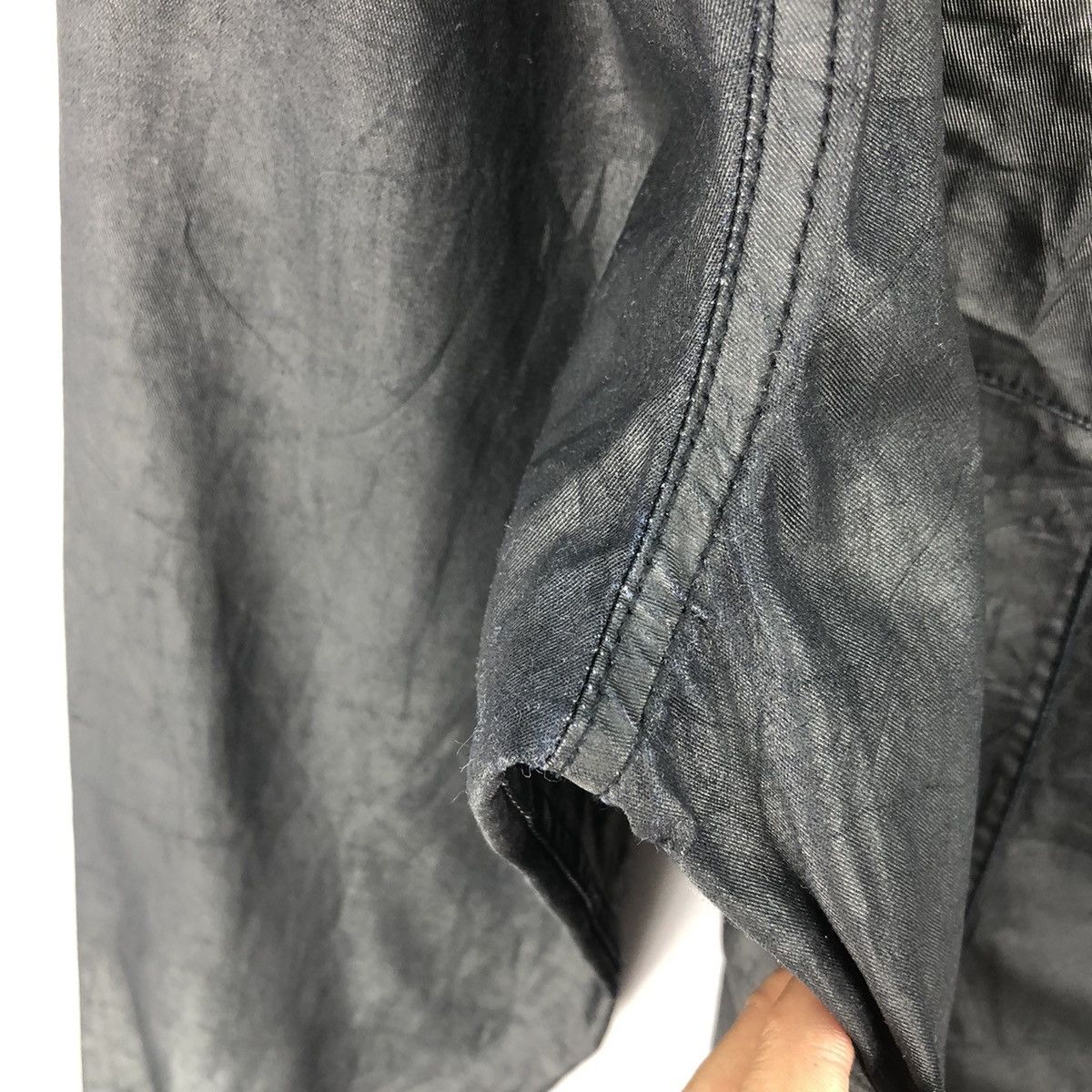 Divided Divided Button Up Wax Denim Shirts Size US L / EU 52-54 / 3 - 7 Thumbnail