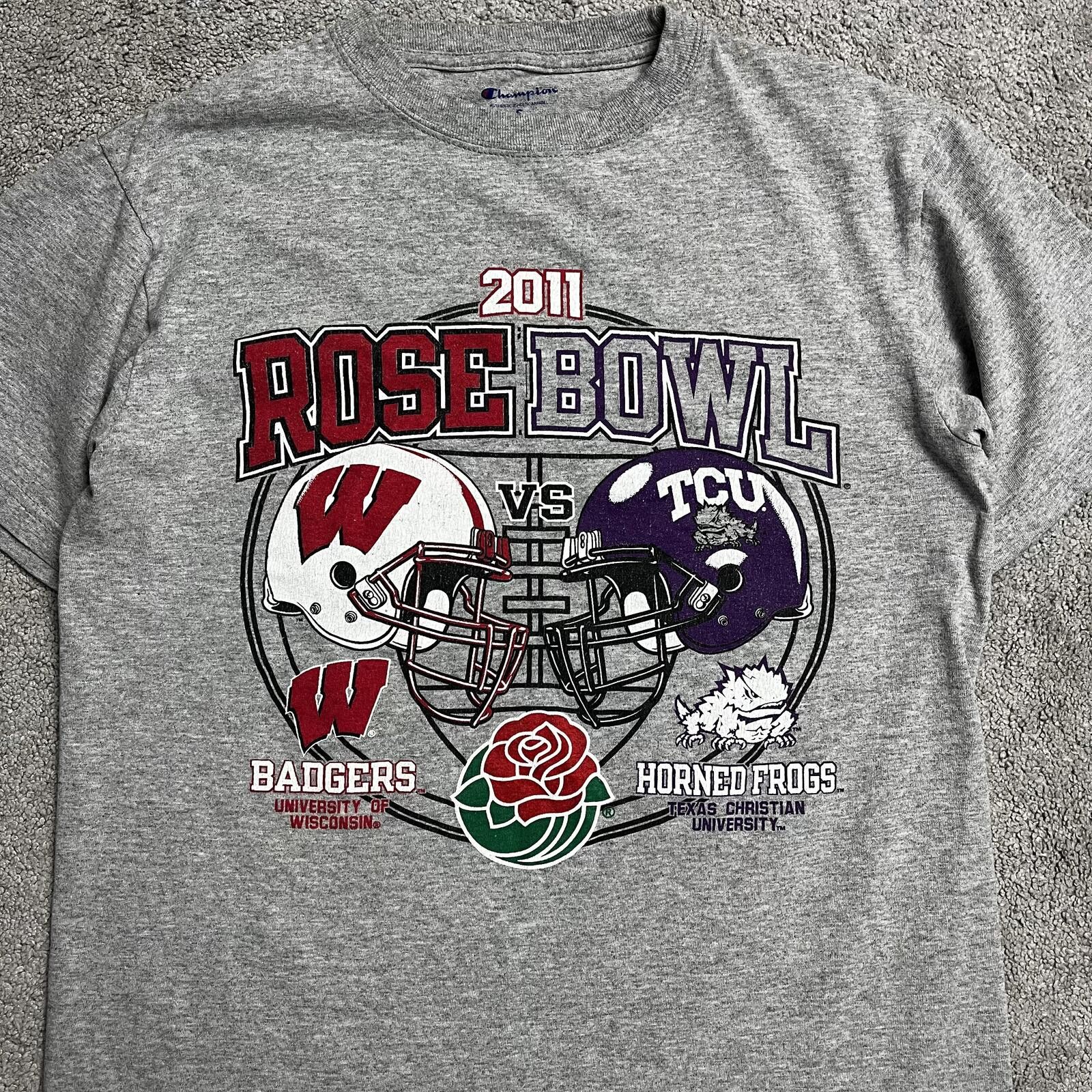 Champion Champion 2011 Rose Bowl T-Shirt Grey Size ONE SIZE - 2 Thumbnail