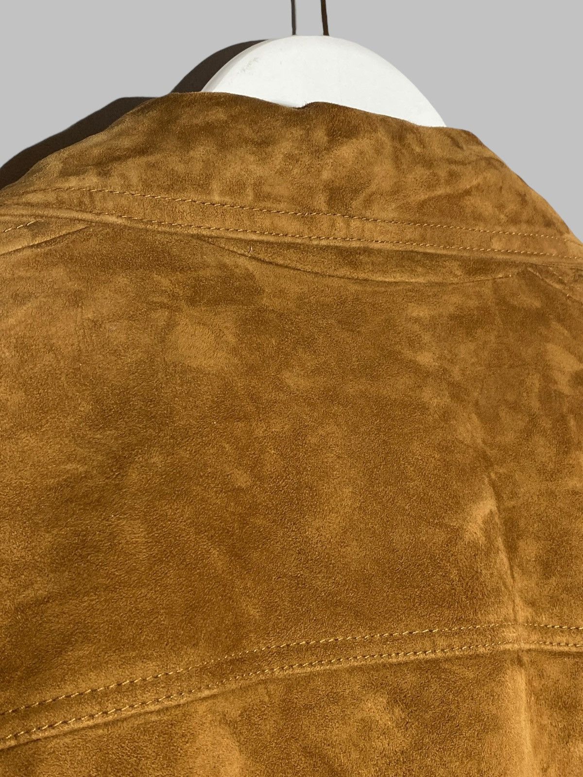 Allsaints All Saints Suede Dalby Biker Leather Jacket Size M / US 6-8 / IT 42-44 - 11 Thumbnail