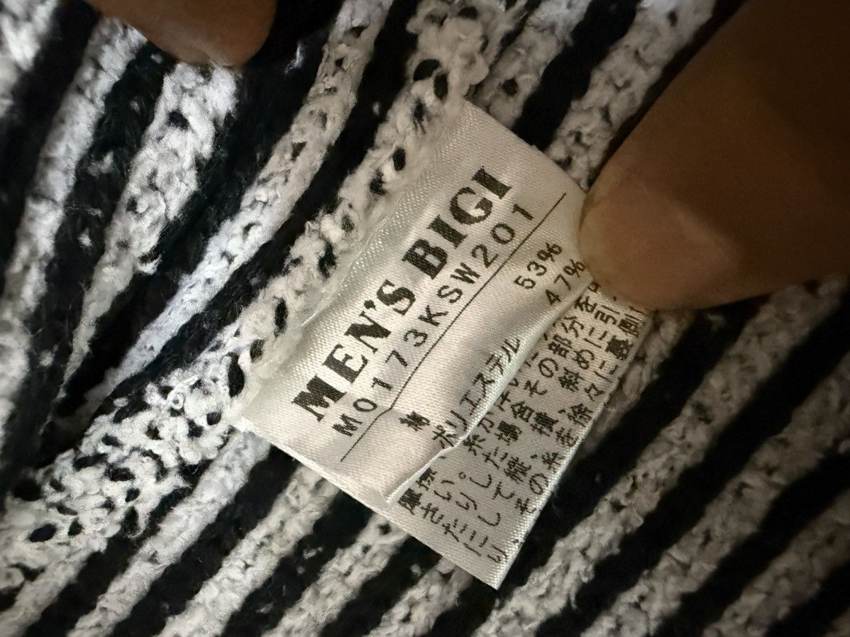BIGI × Japanese Brand Men’s Bigi Knit Stripe Cardigan Size US S / EU 44-46 / 1 - 8 Thumbnail