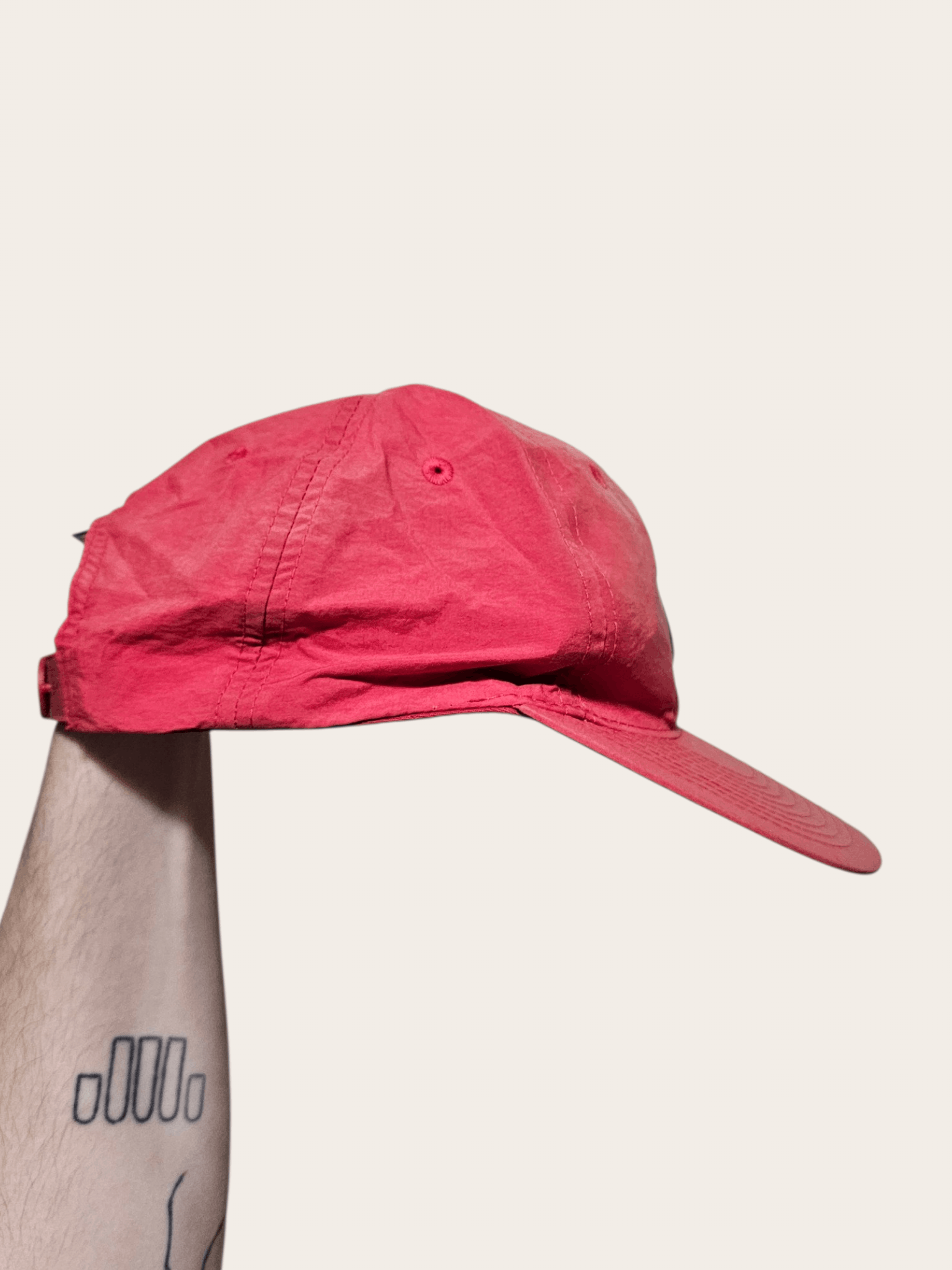 Nike Nike Logo 90's Nylon Hat Size ONE SIZE - 3 Thumbnail