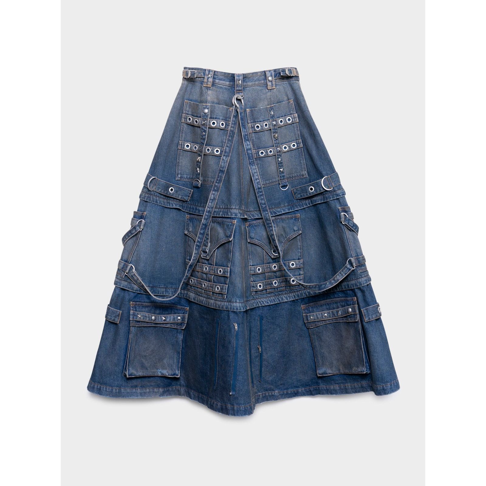 Balenciaga Runway Raver Skirt Size 26" / US 2 / IT 38 - 3 Thumbnail
